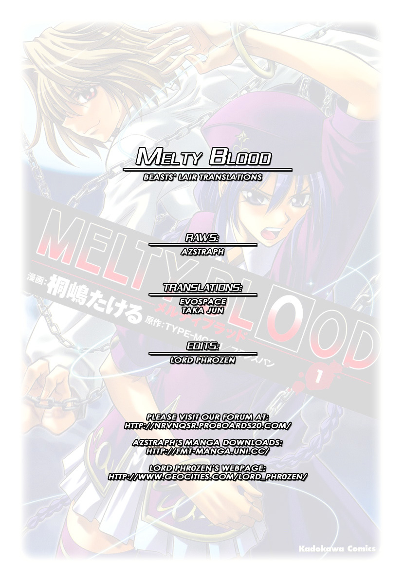 Melty Blood Chapter 0 #9