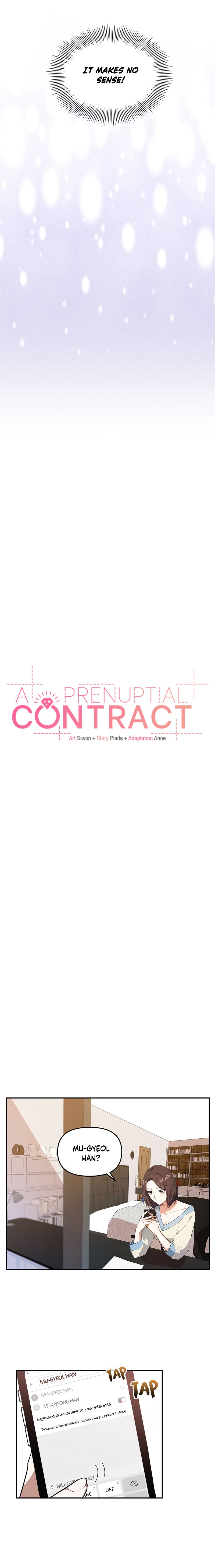 A Prenuptial Contract Chapter 2 #7