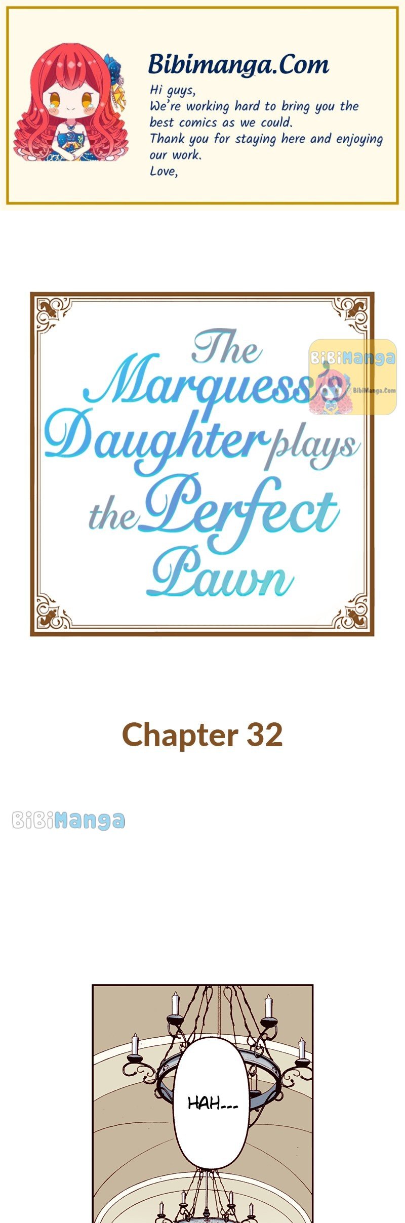 The Marquess’S Daughter Plays The Perfect Pawn Chapter 32 #1