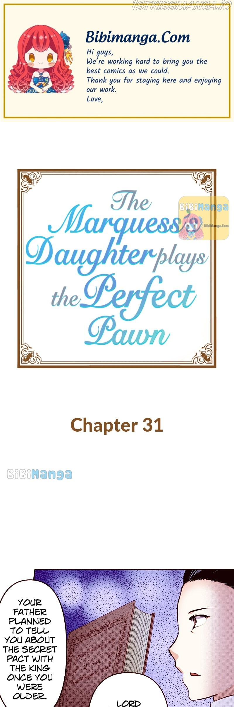 The Marquess’S Daughter Plays The Perfect Pawn Chapter 31 #1