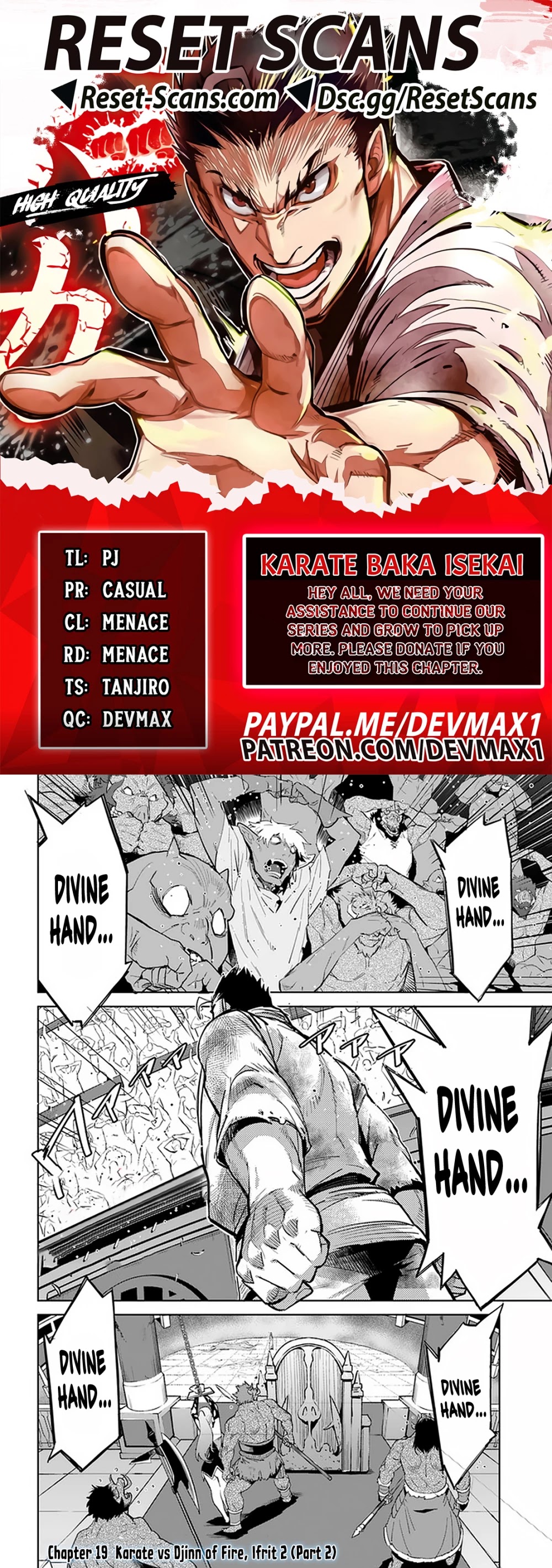 Karate Baka In Different World Chapter 19.2 #1