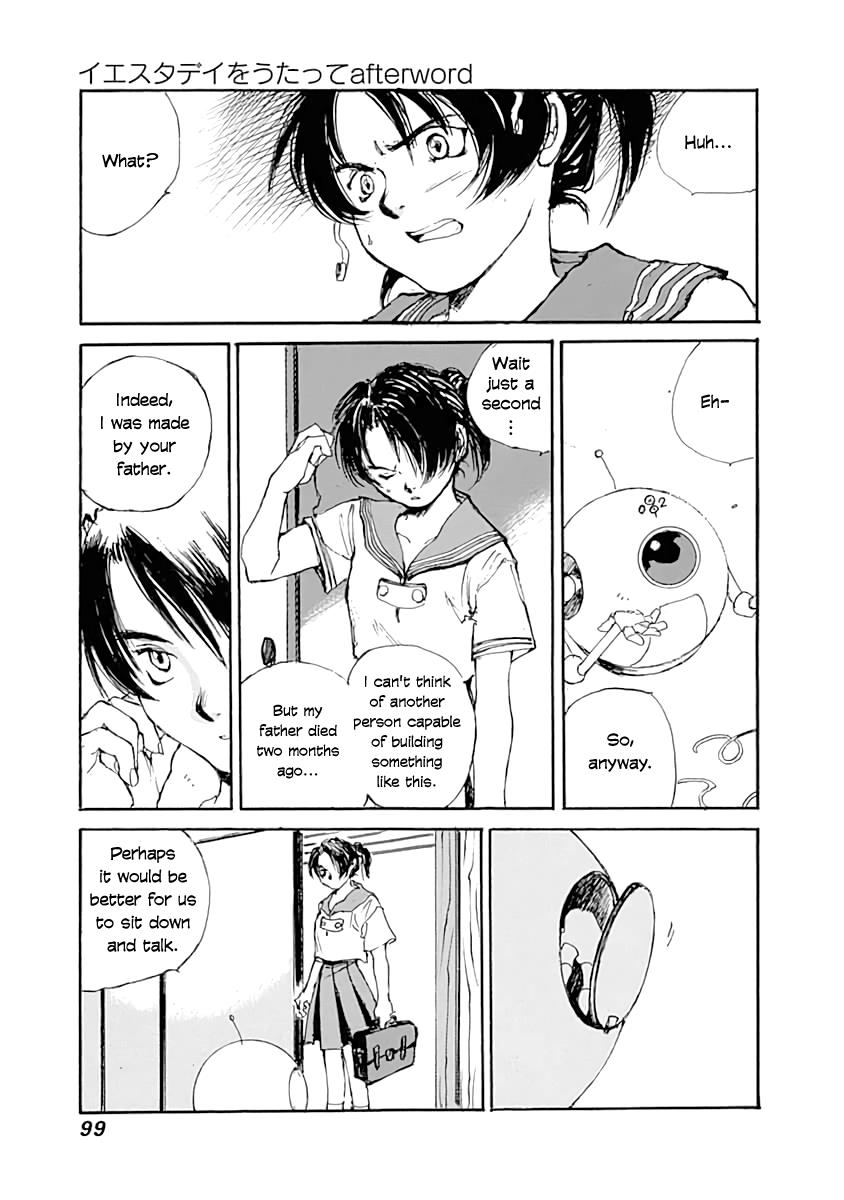 Yesterday O Utatte Afterword Chapter 3 #15