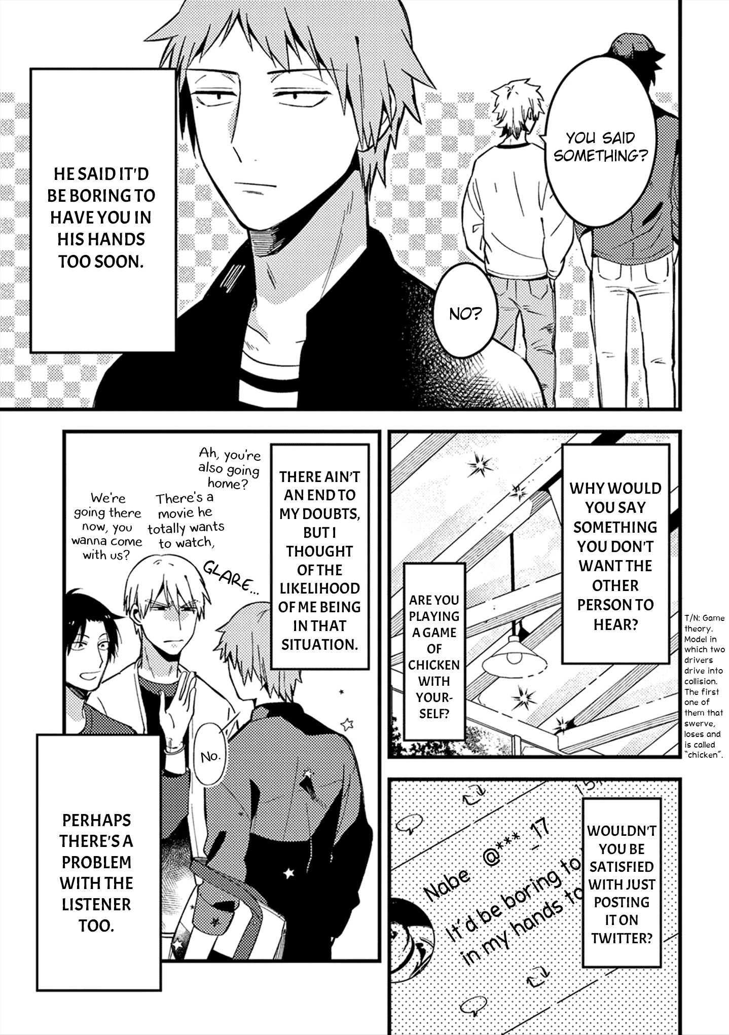 A World Where Everything Definitely Becomes Bl Vs. The Man Who Definitely Doesn't Want To Be In A Bl Chapter 5 #4