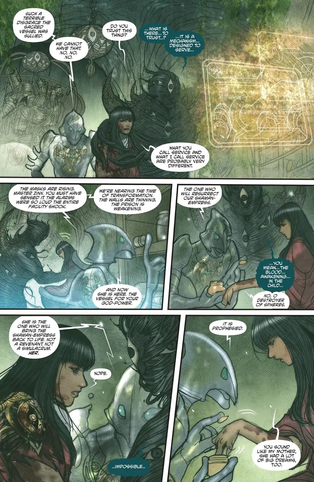 Monstress Chapter 16 #14