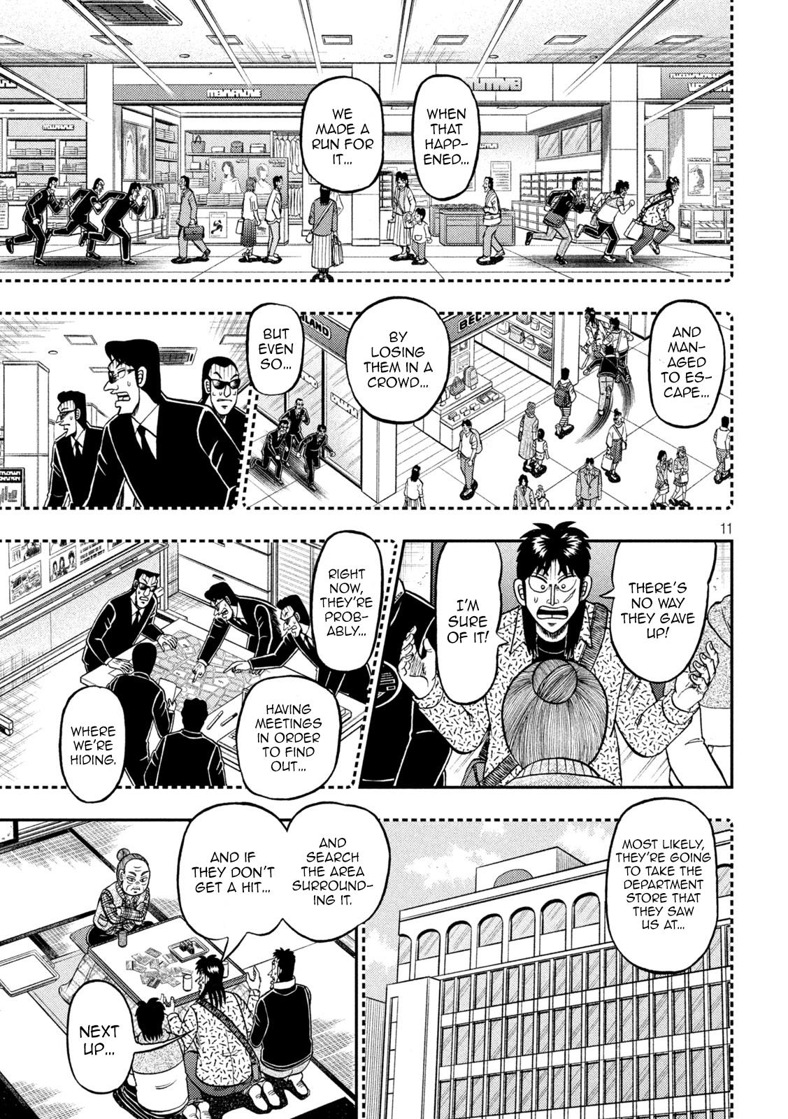 Tobaku Datenroku Kaiji - One Poker Hen Chapter 461 #11