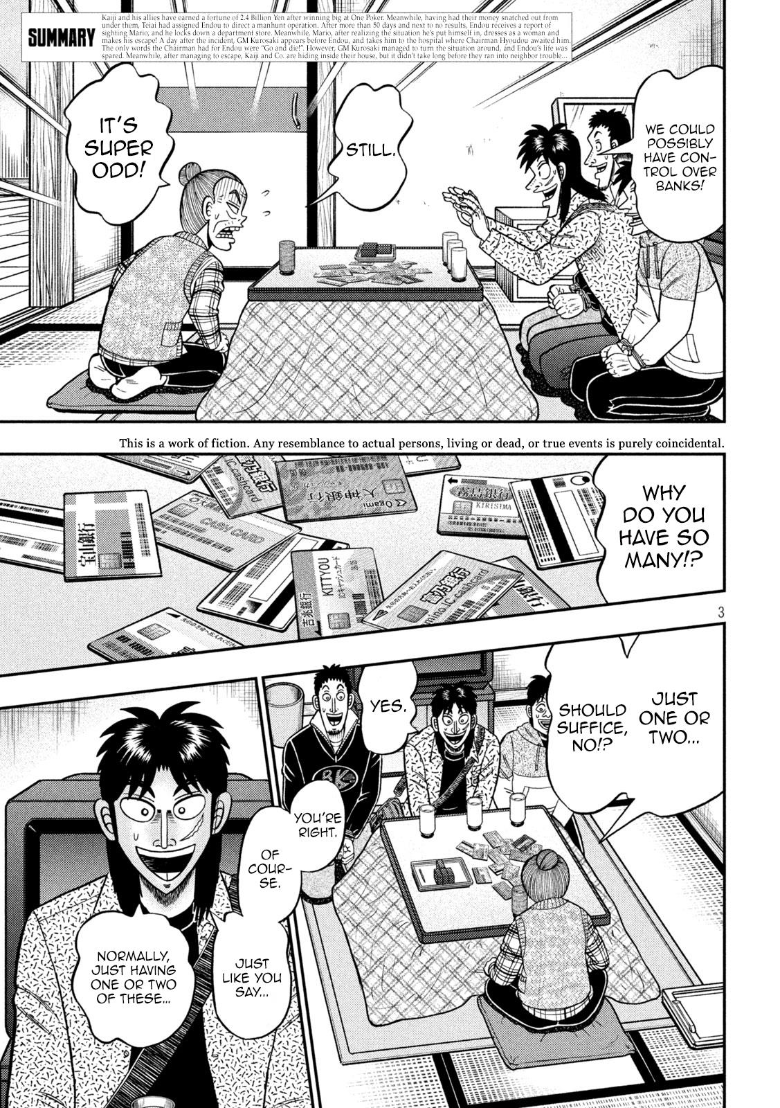 Tobaku Datenroku Kaiji - One Poker Hen Chapter 460 #3