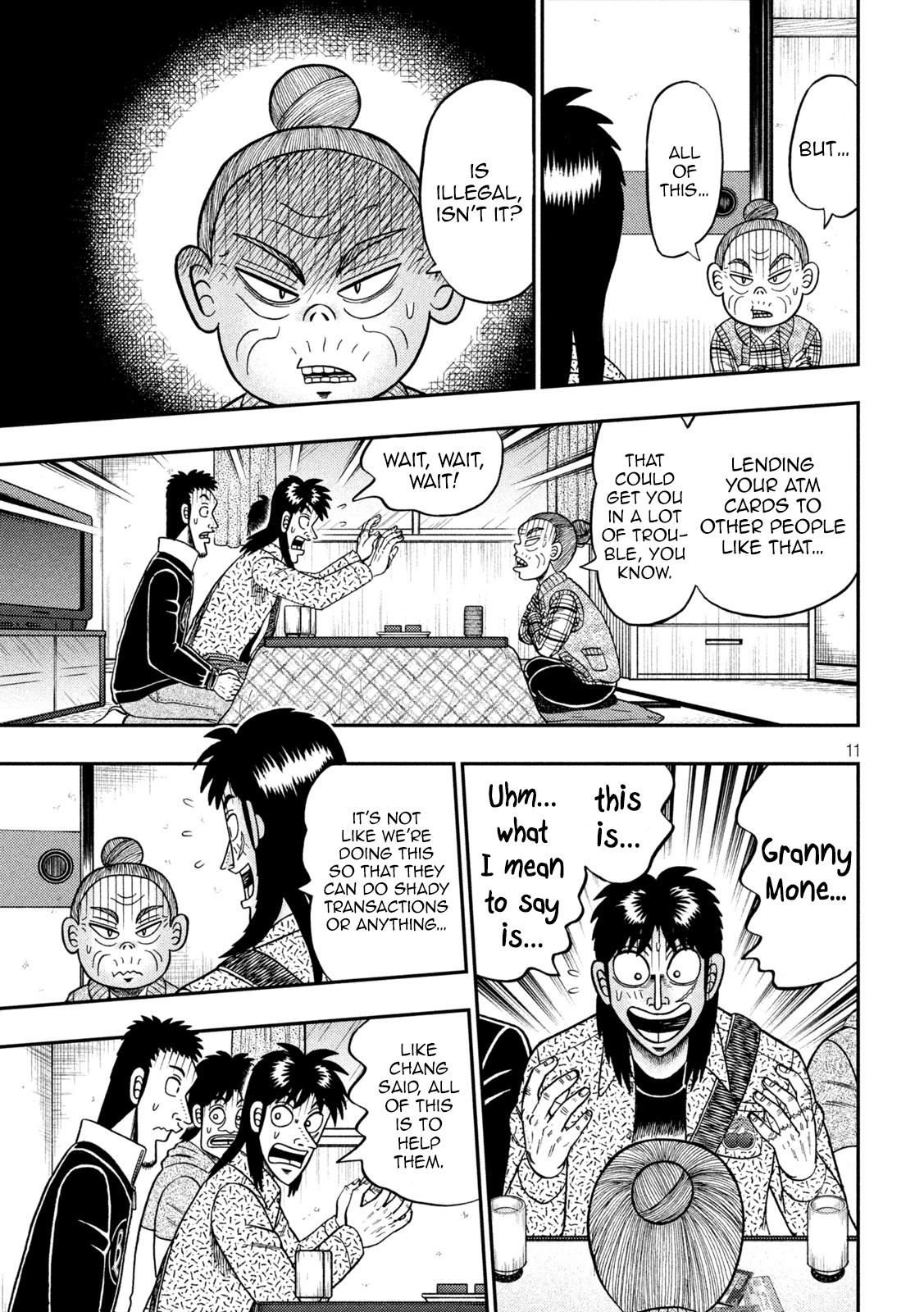 Tobaku Datenroku Kaiji - One Poker Hen Chapter 460 #11