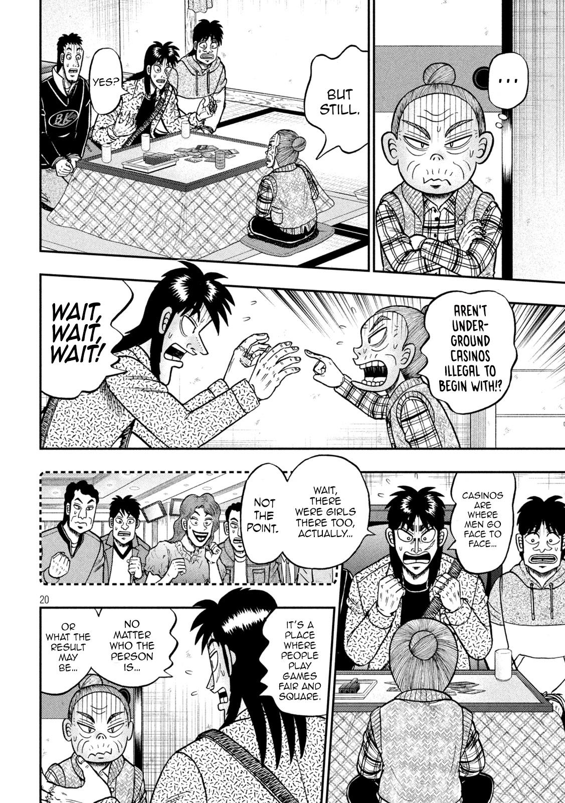 Tobaku Datenroku Kaiji - One Poker Hen Chapter 460 #20