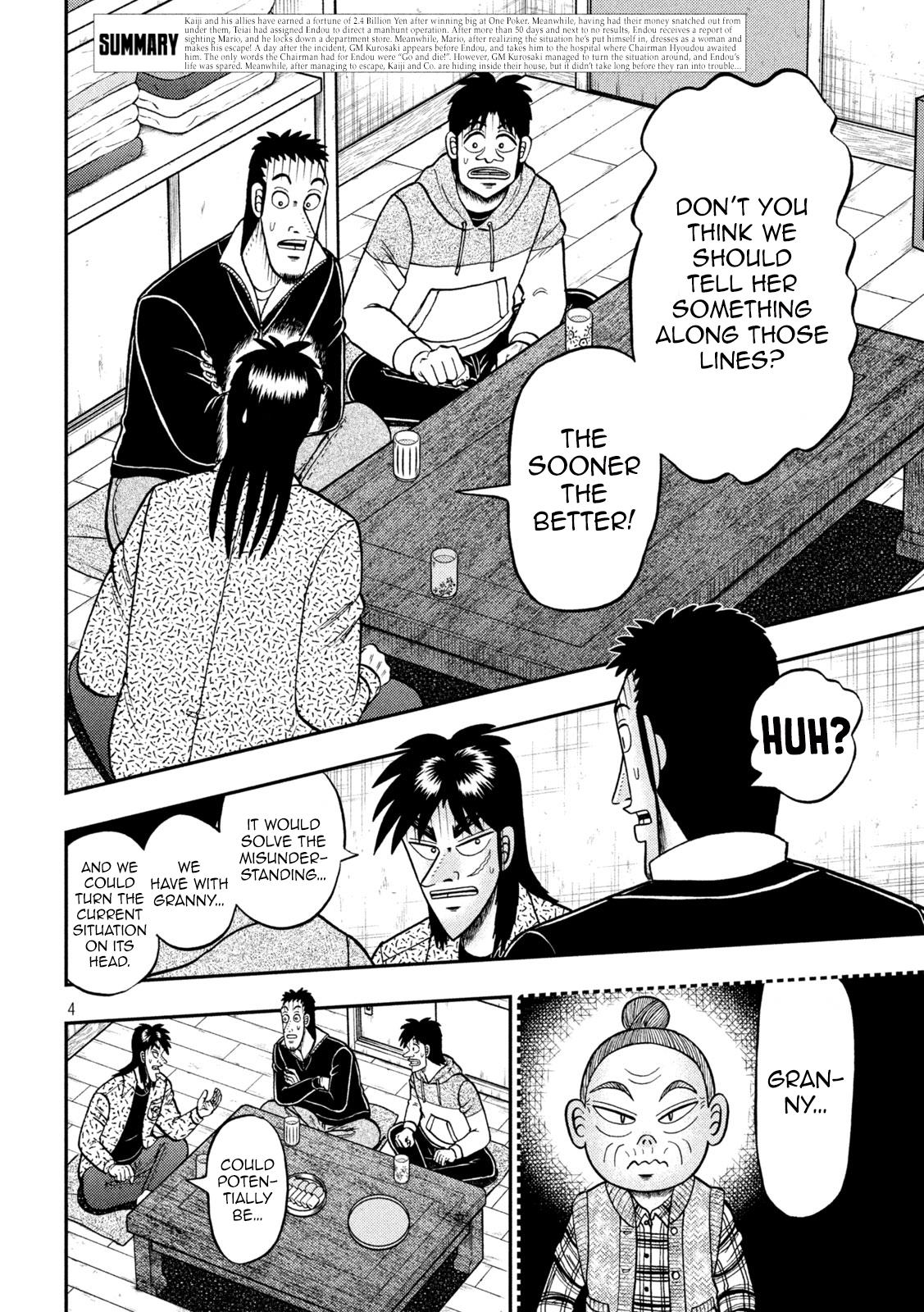 Tobaku Datenroku Kaiji - One Poker Hen Chapter 457 #4