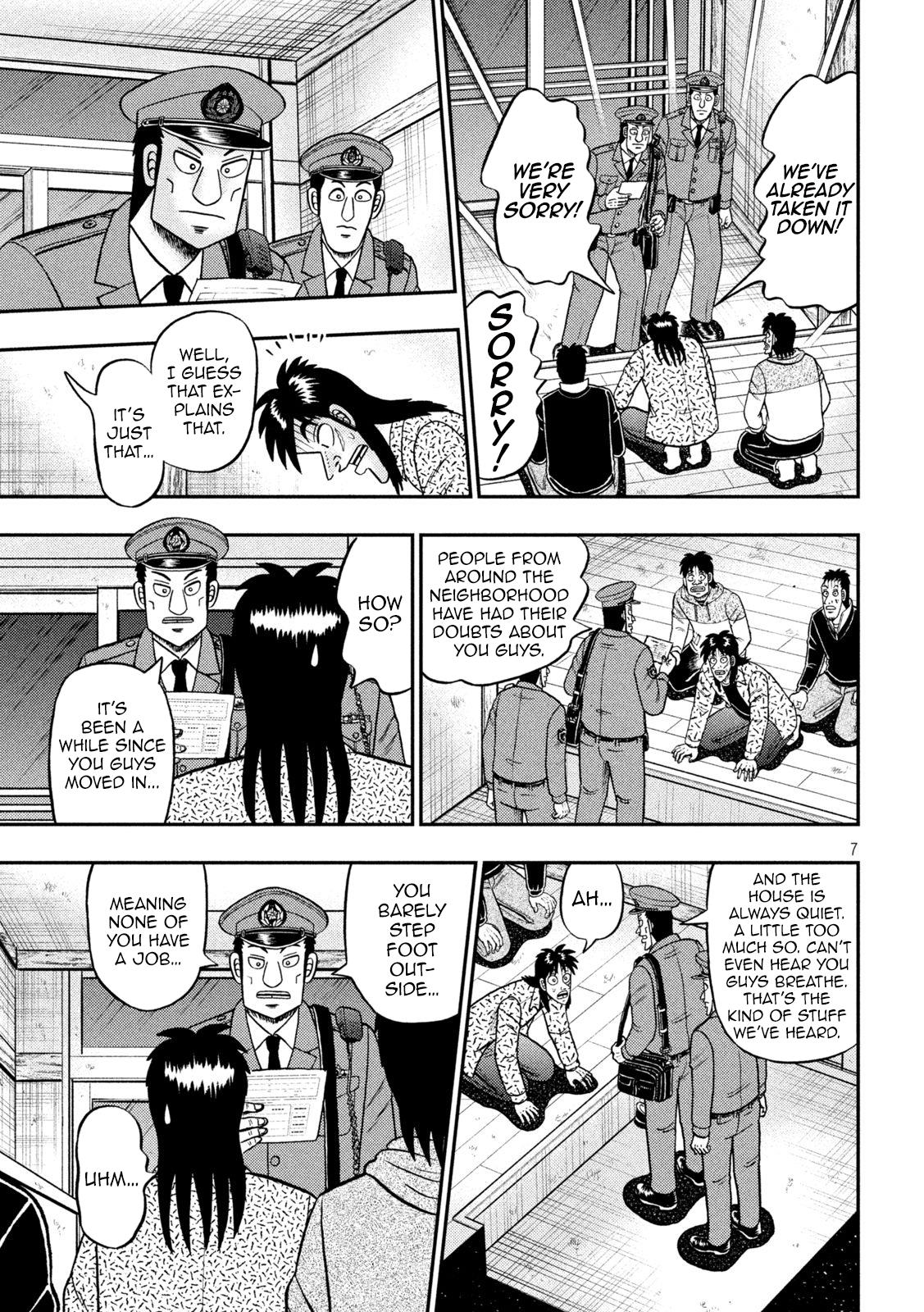 Tobaku Datenroku Kaiji - One Poker Hen Chapter 456 #7