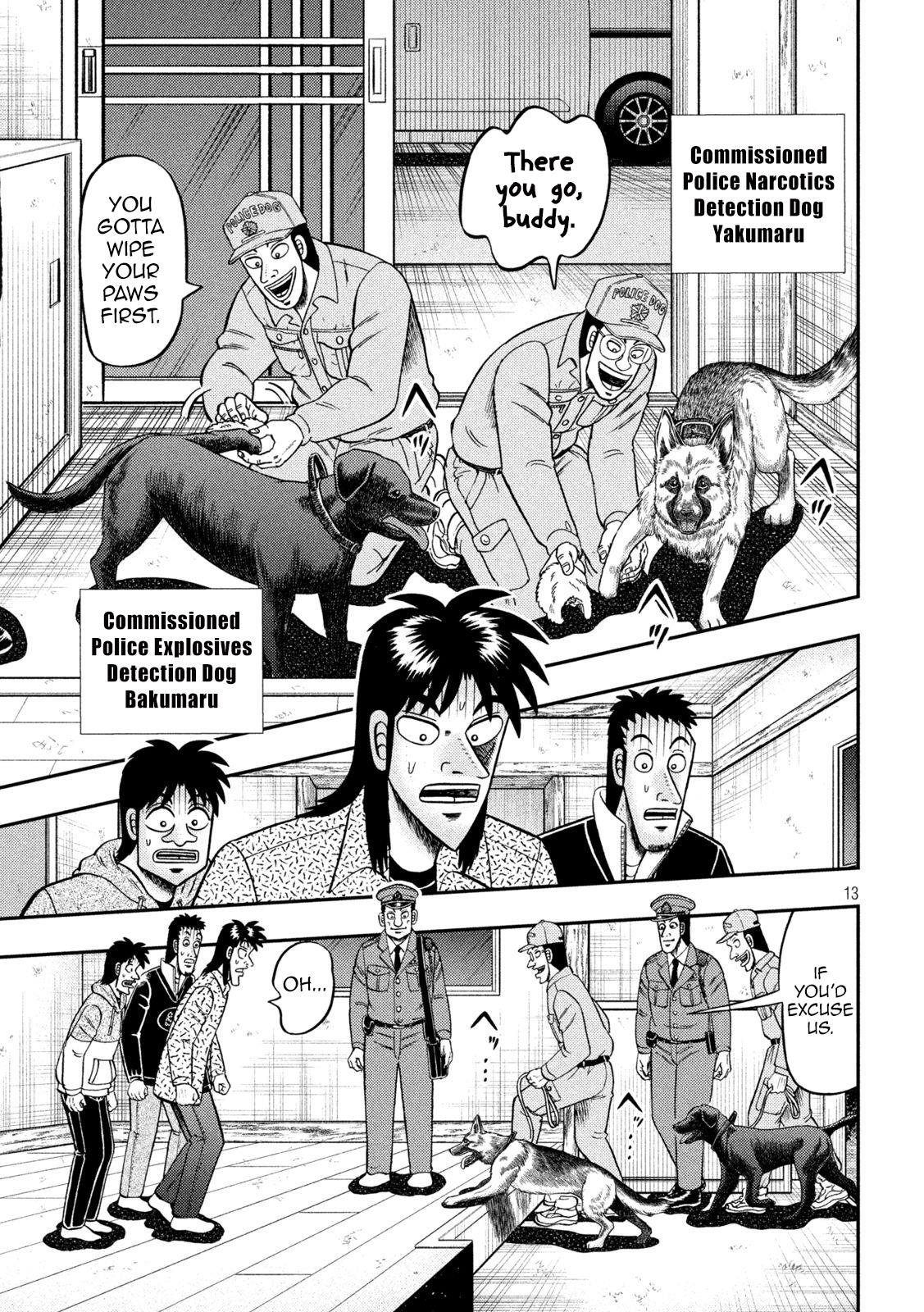 Tobaku Datenroku Kaiji - One Poker Hen Chapter 456 #13