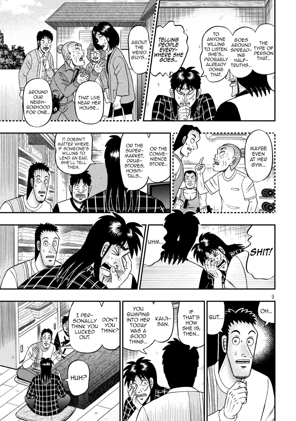 Tobaku Datenroku Kaiji - One Poker Hen Chapter 453 #9