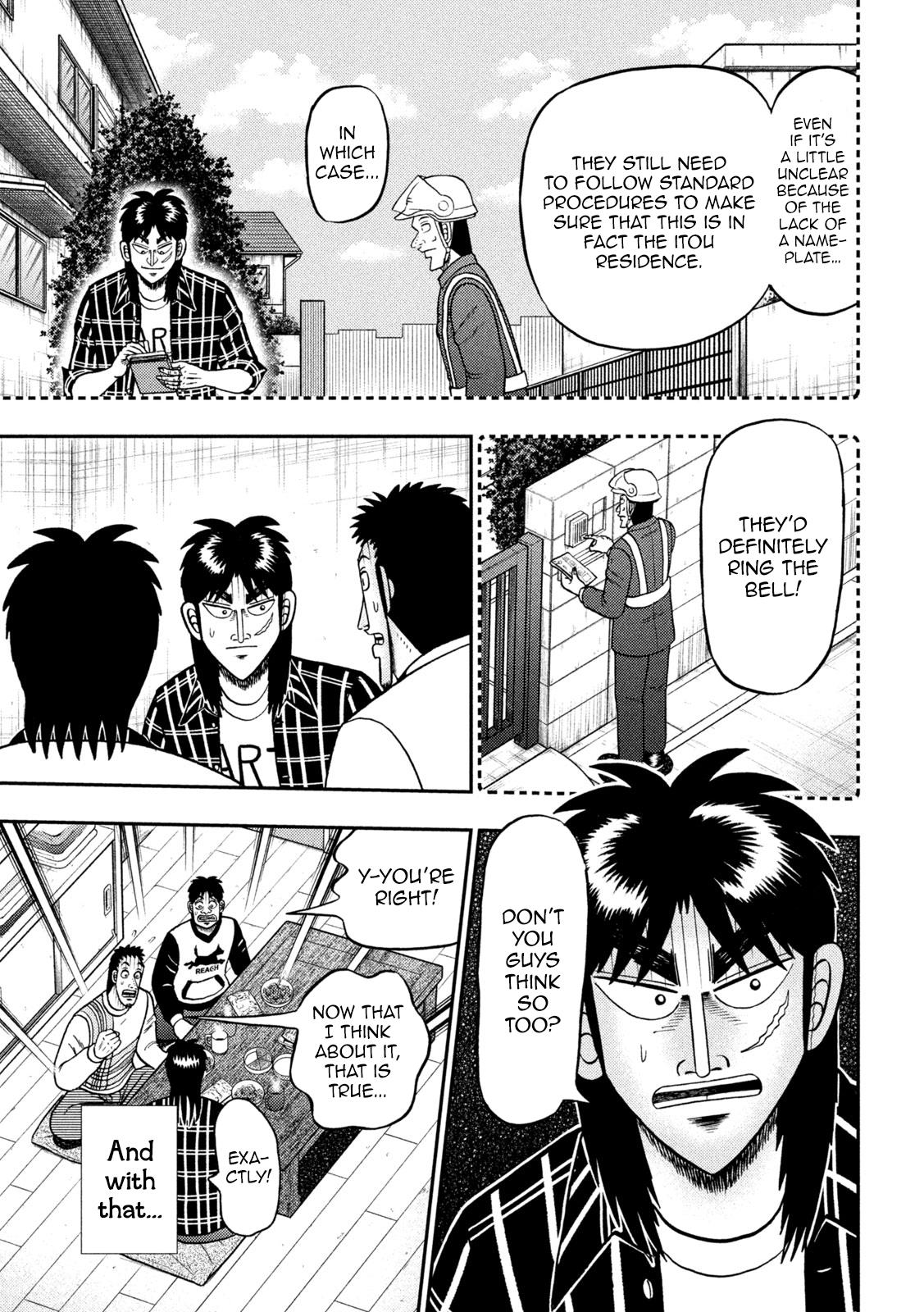 Tobaku Datenroku Kaiji - One Poker Hen Chapter 452 #14