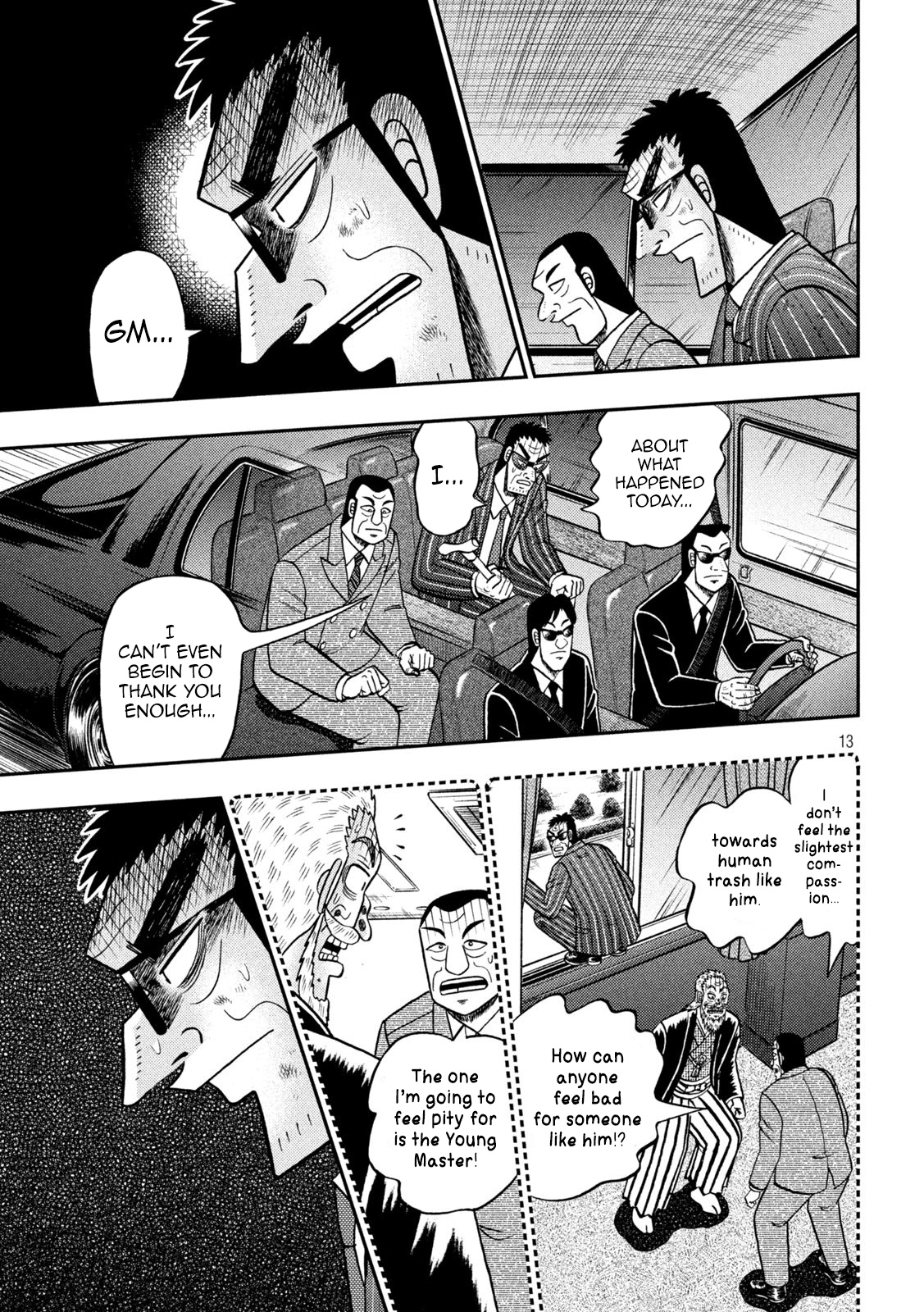 Tobaku Datenroku Kaiji - One Poker Hen Chapter 450 #12