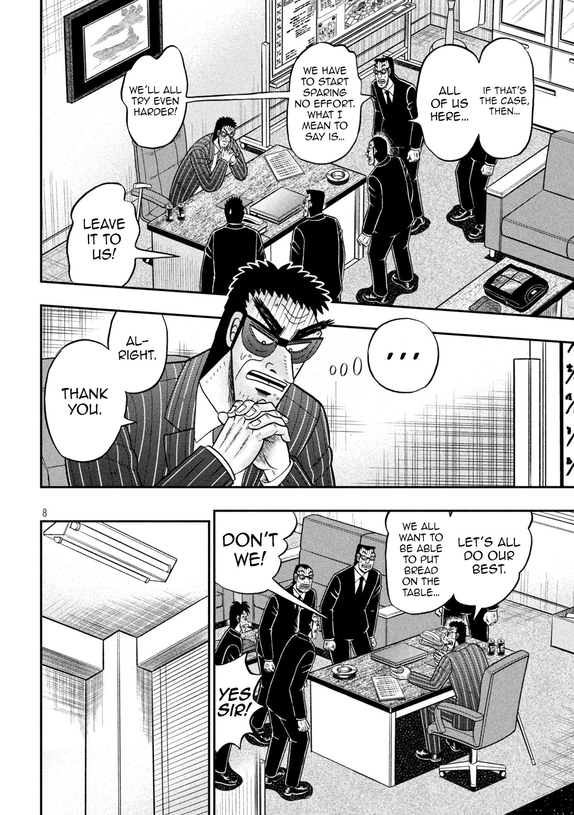 Tobaku Datenroku Kaiji - One Poker Hen Chapter 451 #8