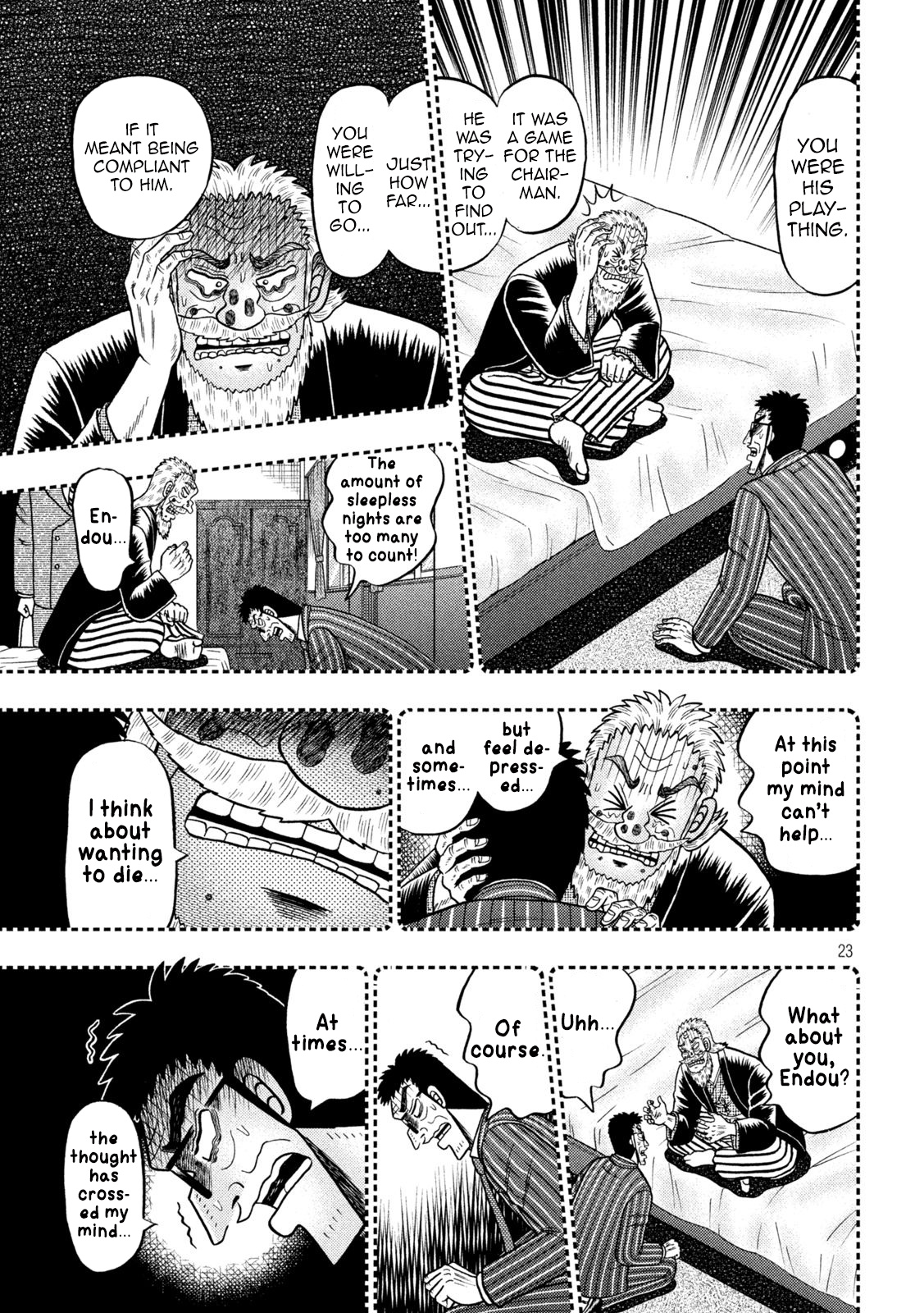 Tobaku Datenroku Kaiji - One Poker Hen Chapter 450 #22