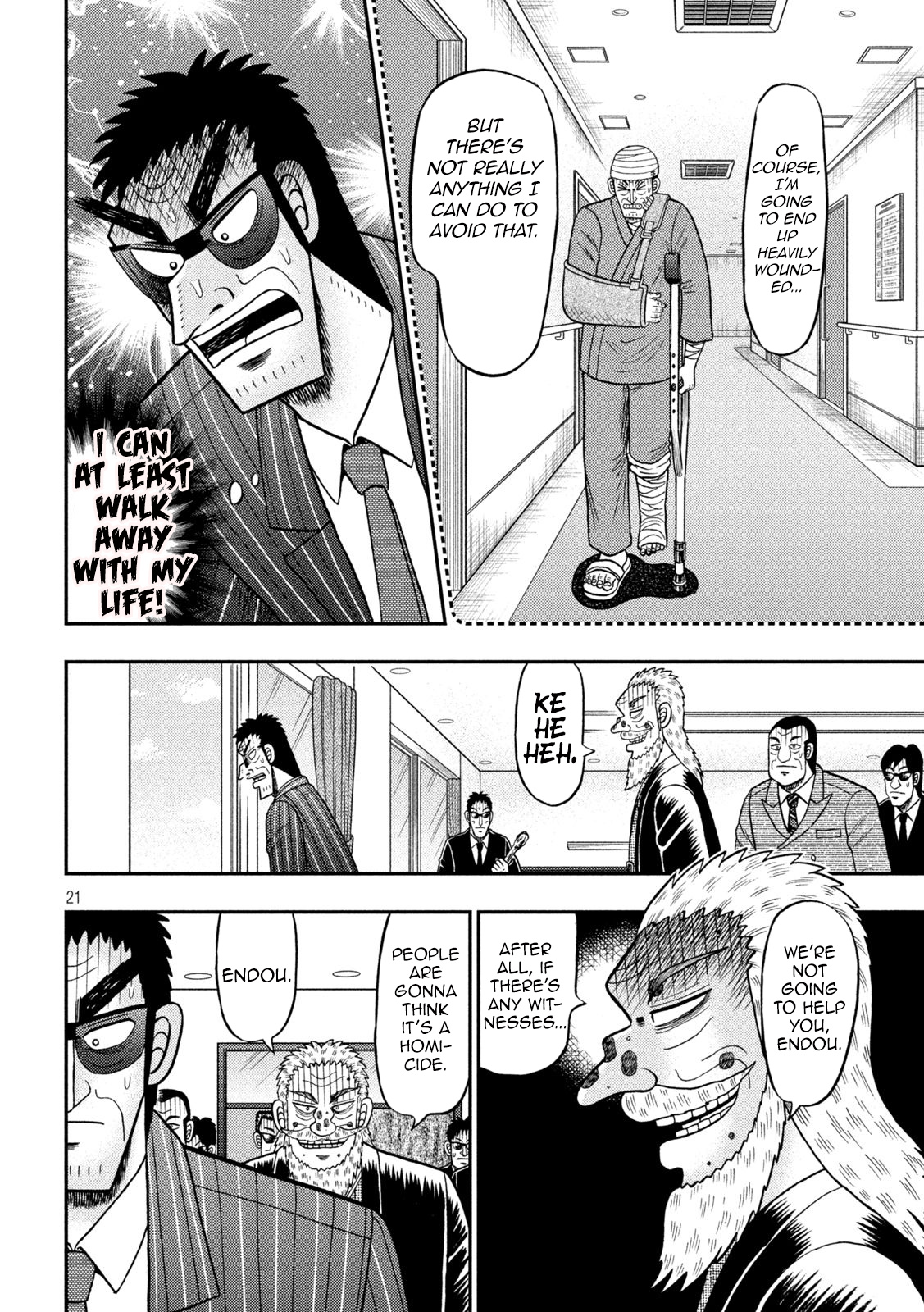 Tobaku Datenroku Kaiji - One Poker Hen Chapter 447 #21