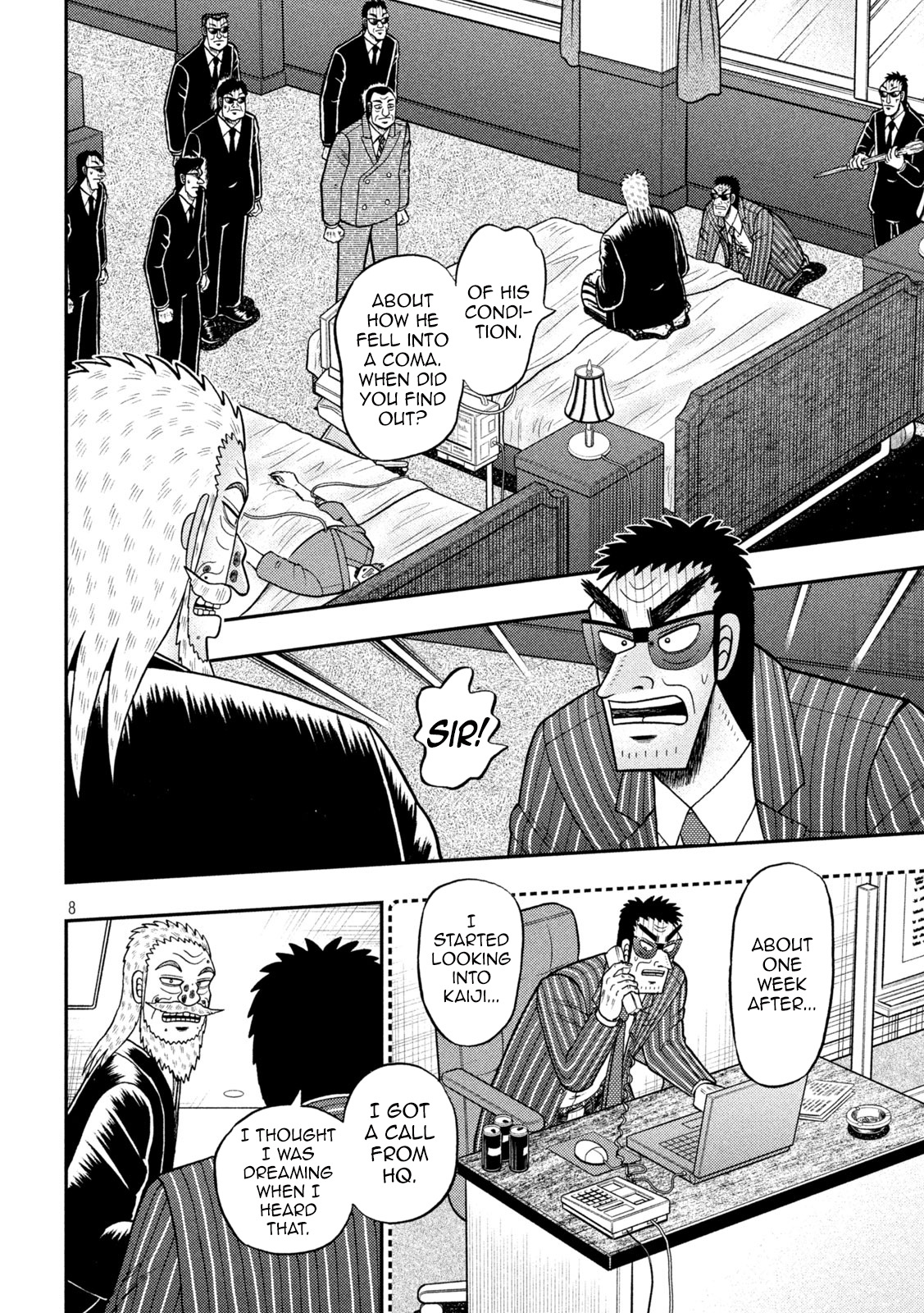 Tobaku Datenroku Kaiji - One Poker Hen Chapter 446 #8