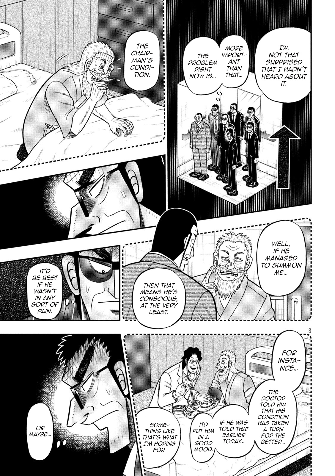 Tobaku Datenroku Kaiji - One Poker Hen Chapter 444 #3