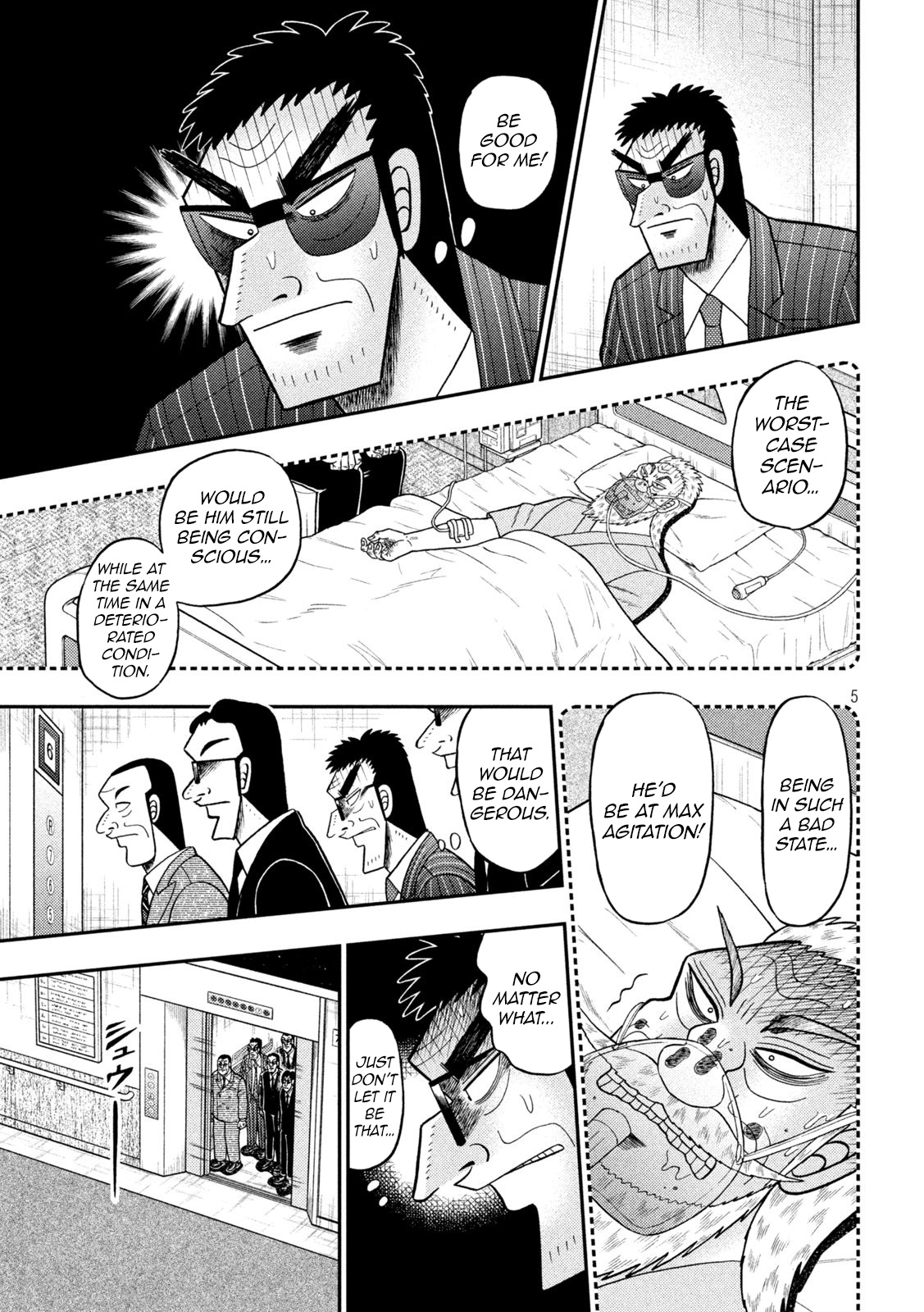 Tobaku Datenroku Kaiji - One Poker Hen Chapter 444 #5