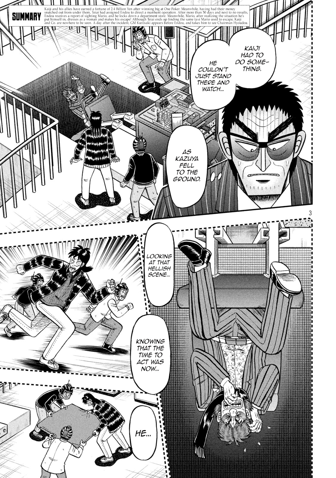 Tobaku Datenroku Kaiji - One Poker Hen Chapter 443 #3