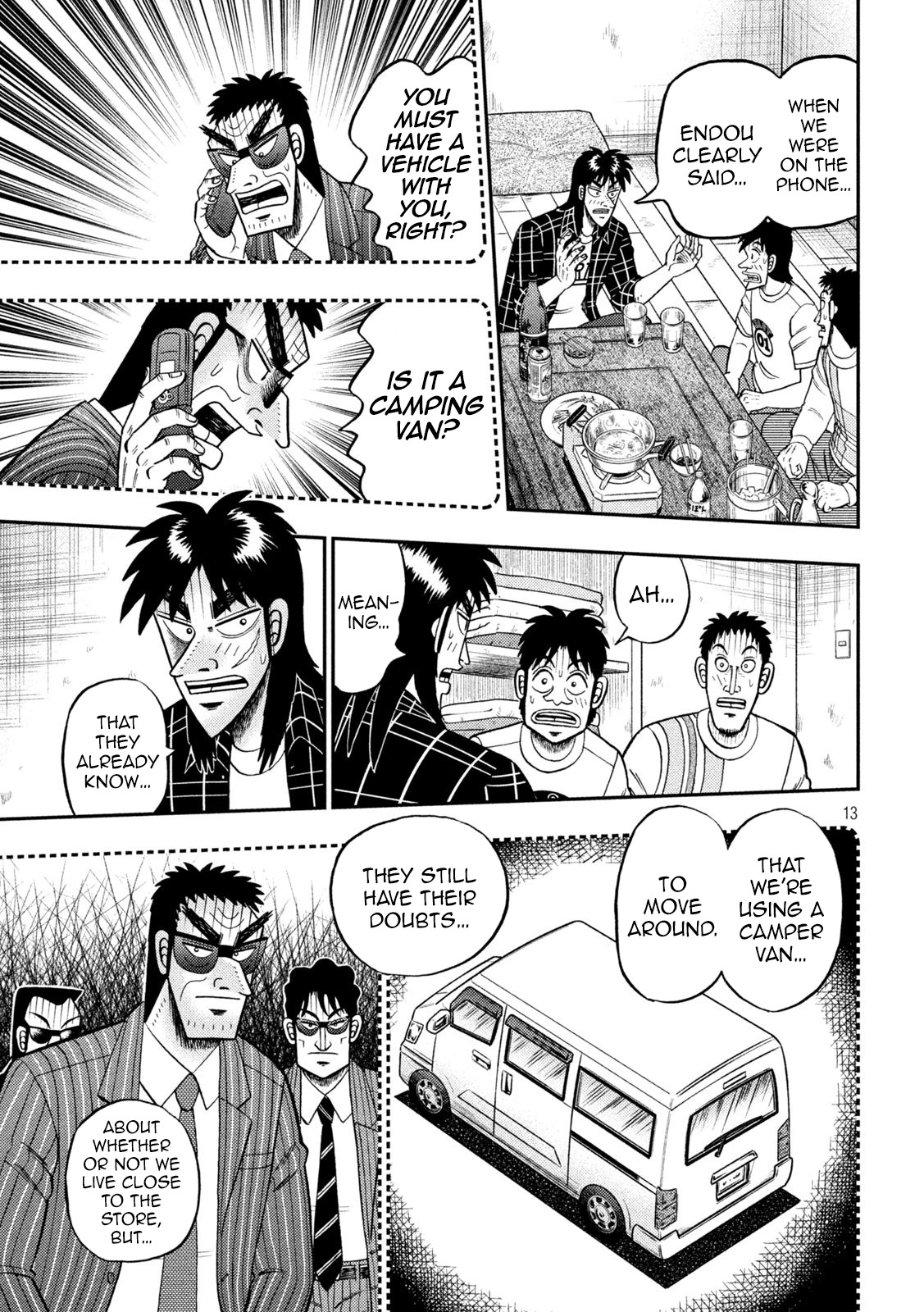 Tobaku Datenroku Kaiji - One Poker Hen Chapter 438 #13