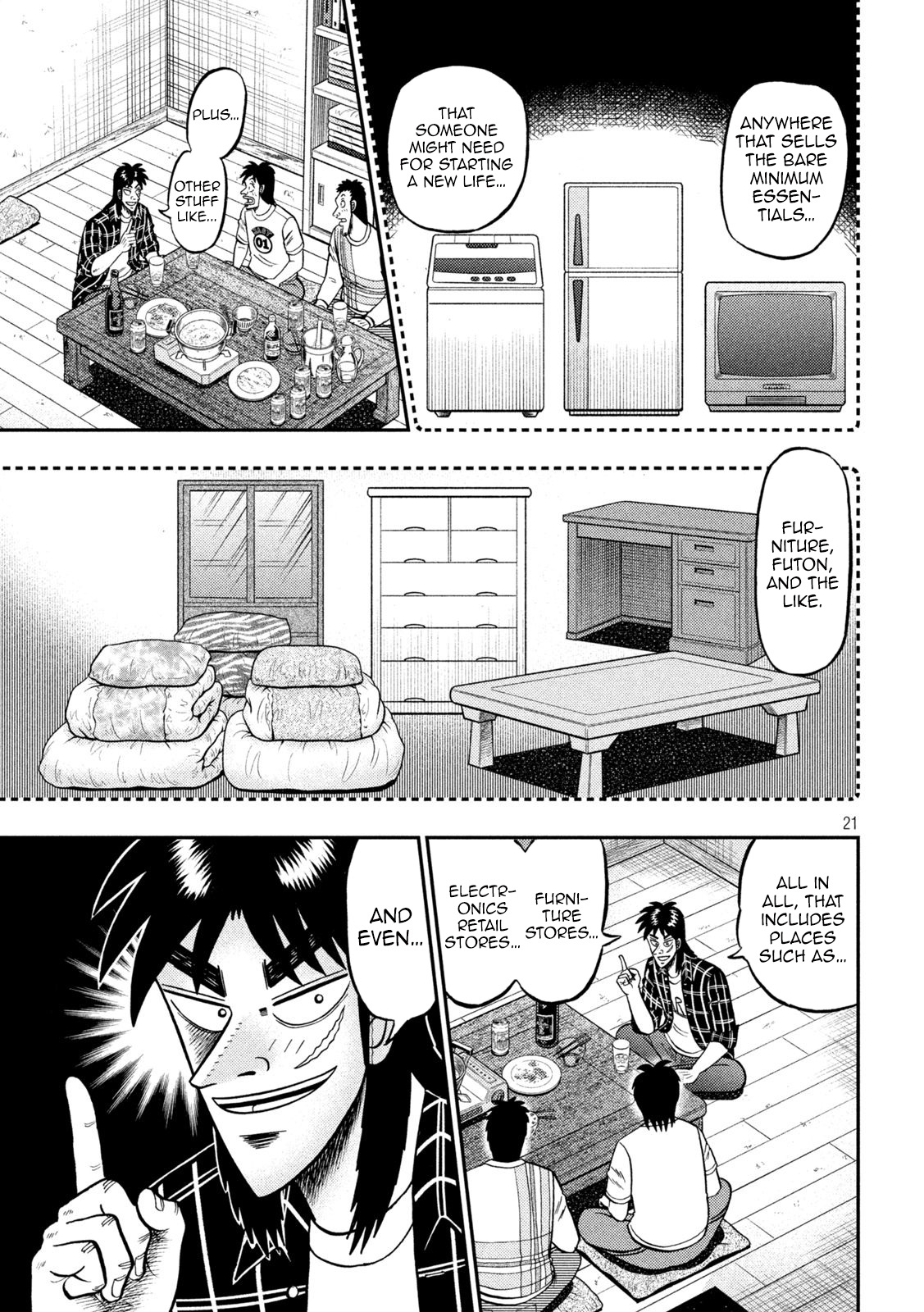 Tobaku Datenroku Kaiji - One Poker Hen Chapter 438 #21