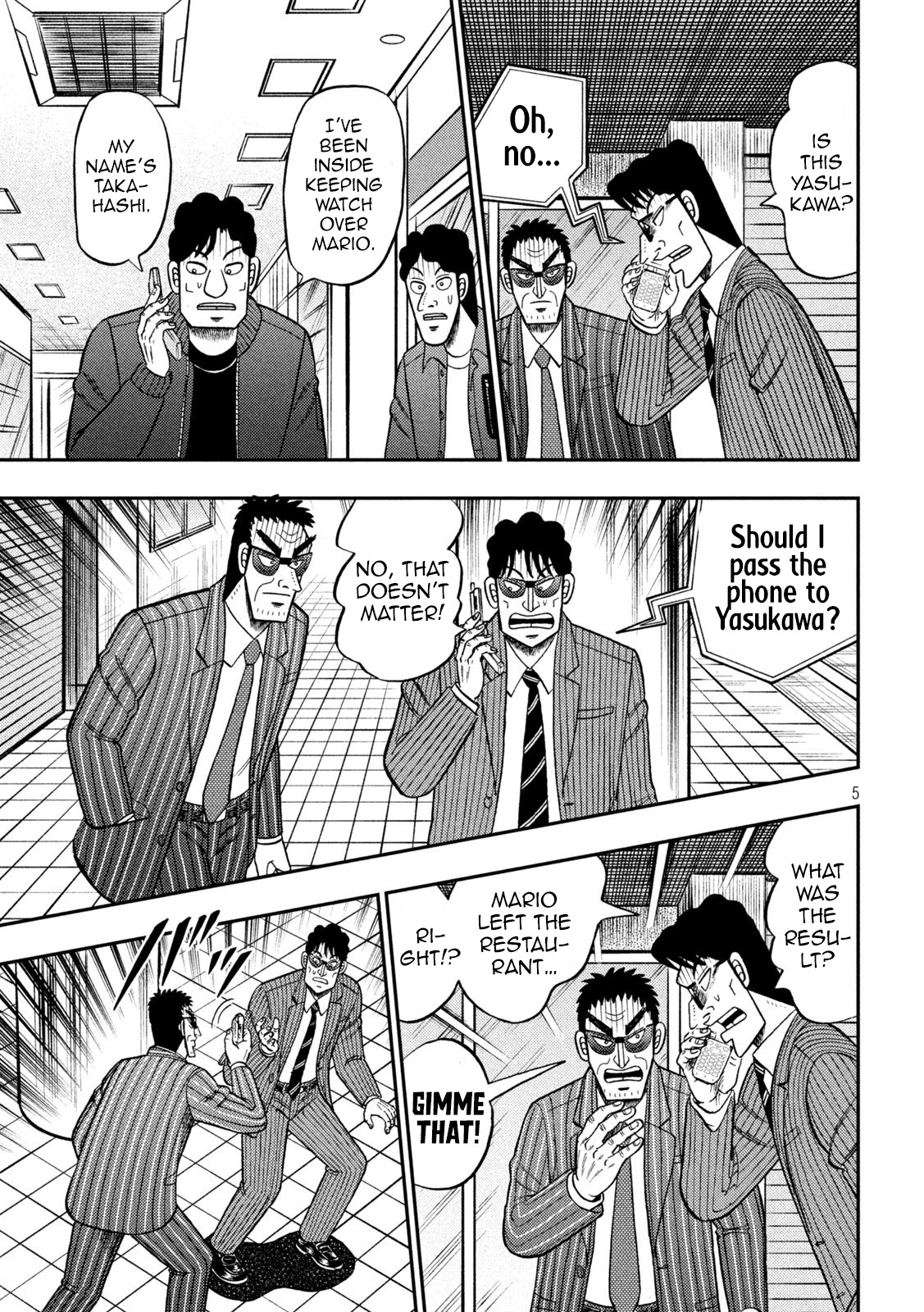 Tobaku Datenroku Kaiji - One Poker Hen Chapter 419 #5