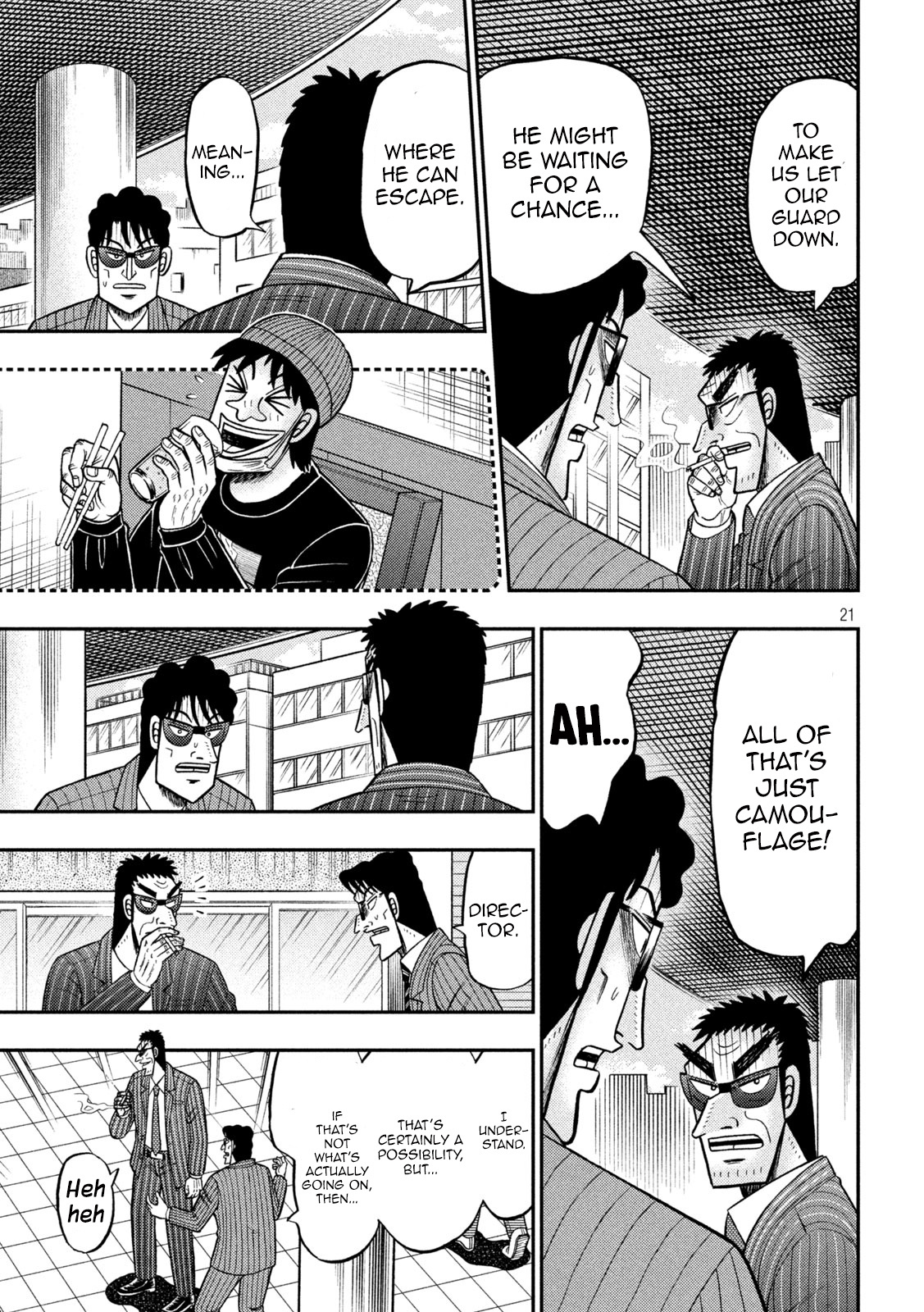 Tobaku Datenroku Kaiji - One Poker Hen Chapter 414 #21