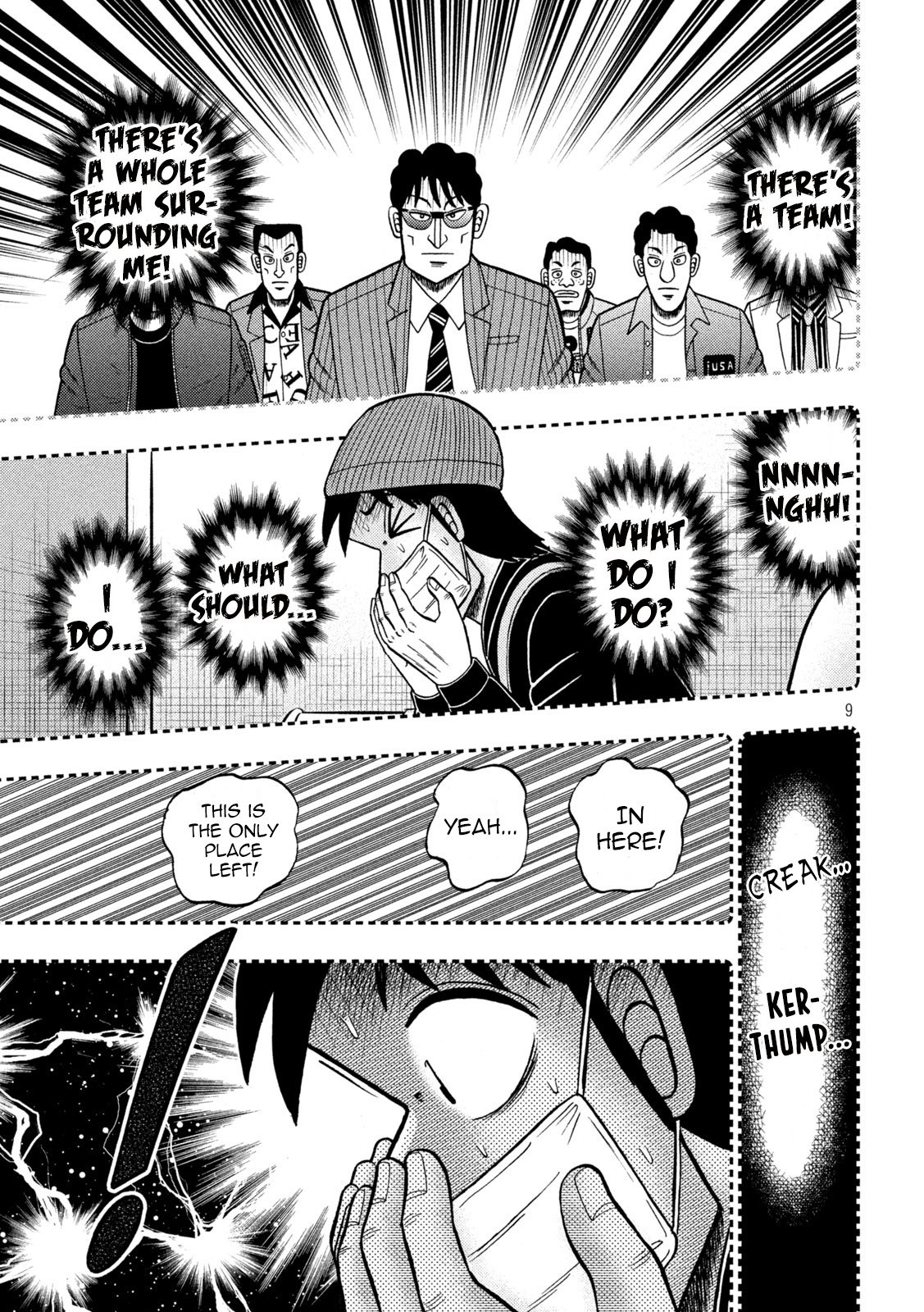 Tobaku Datenroku Kaiji - One Poker Hen Chapter 409 #9