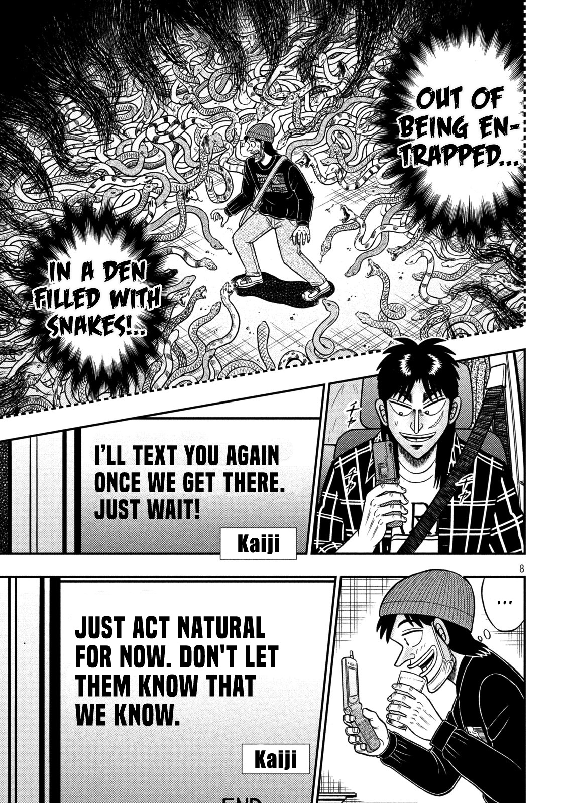 Tobaku Datenroku Kaiji - One Poker Hen Chapter 412 #7