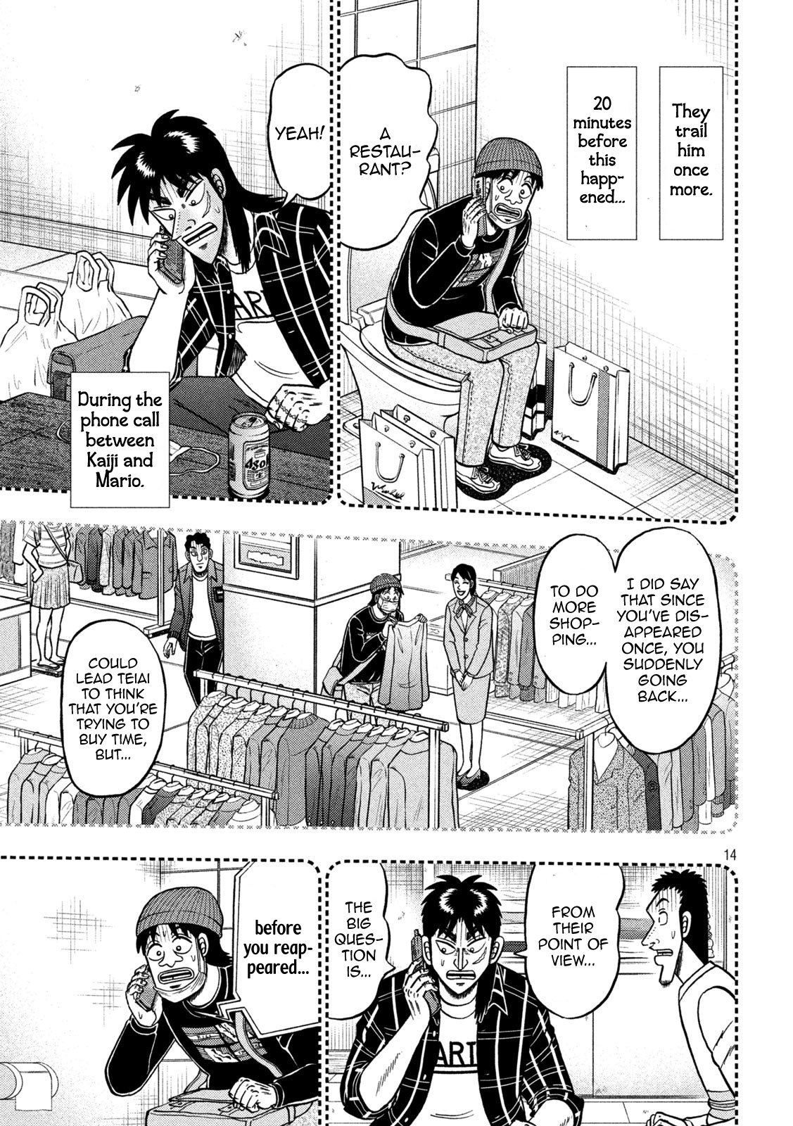 Tobaku Datenroku Kaiji - One Poker Hen Chapter 412 #13