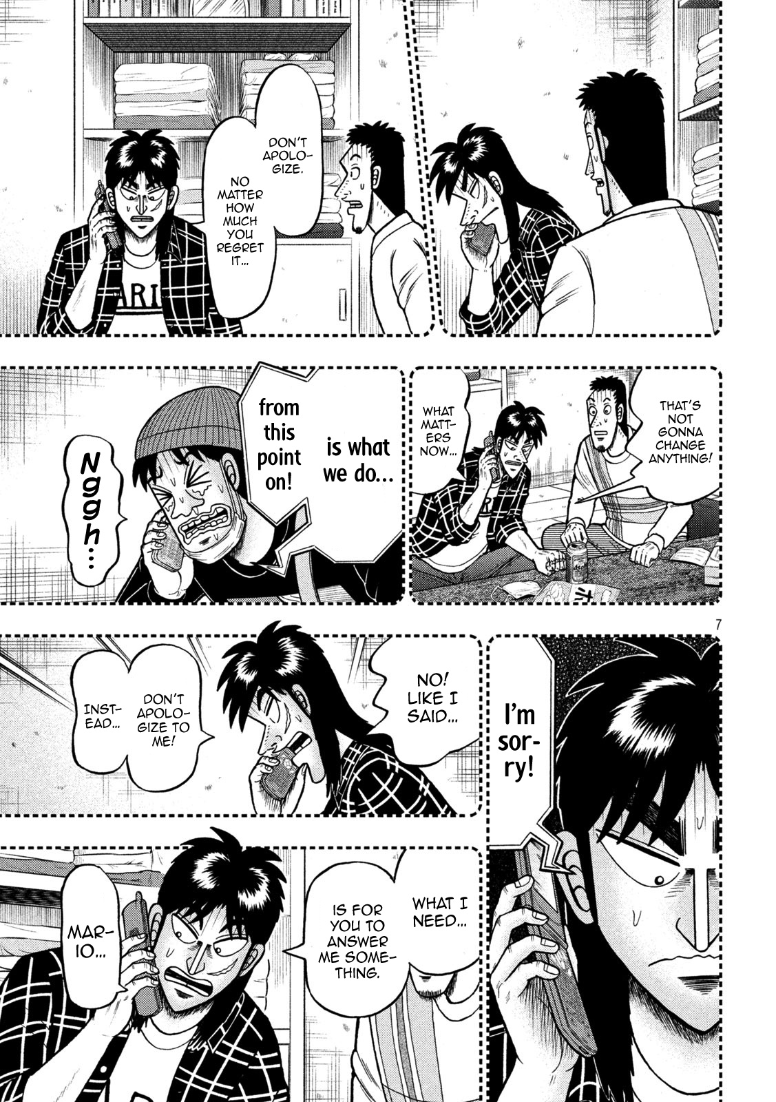 Tobaku Datenroku Kaiji - One Poker Hen Chapter 410 #7