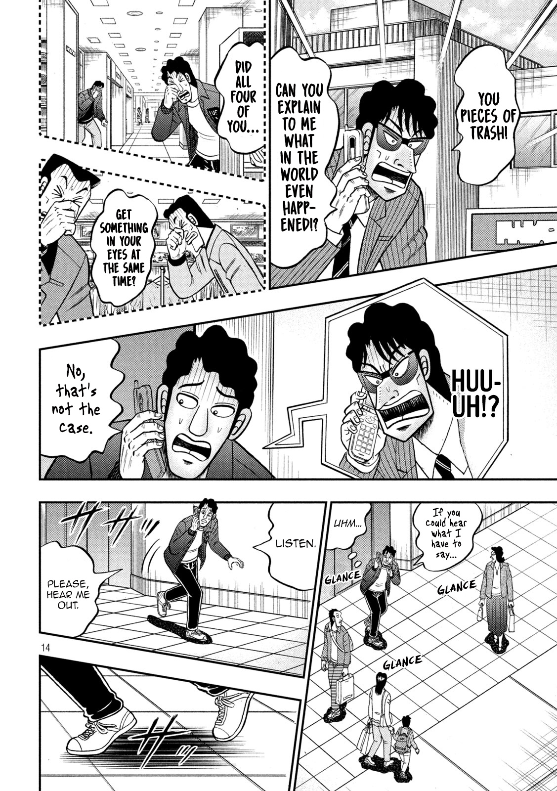 Tobaku Datenroku Kaiji - One Poker Hen Chapter 406 #14