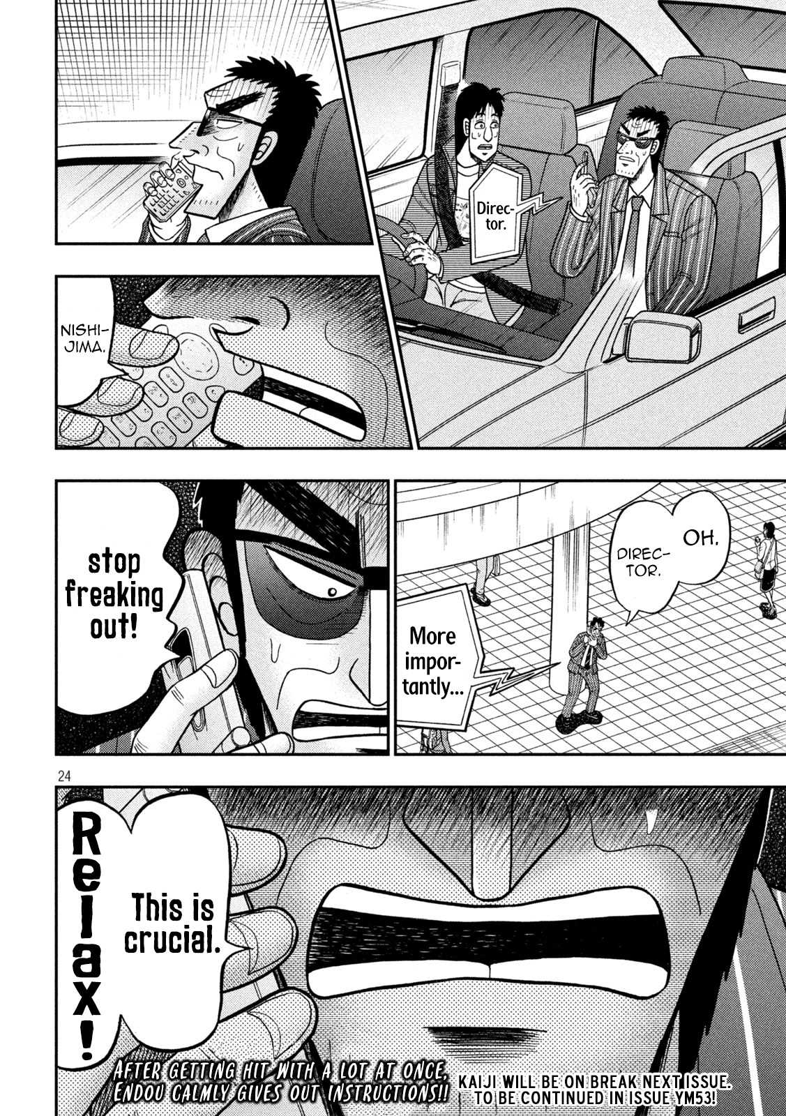 Tobaku Datenroku Kaiji - One Poker Hen Chapter 406 #24