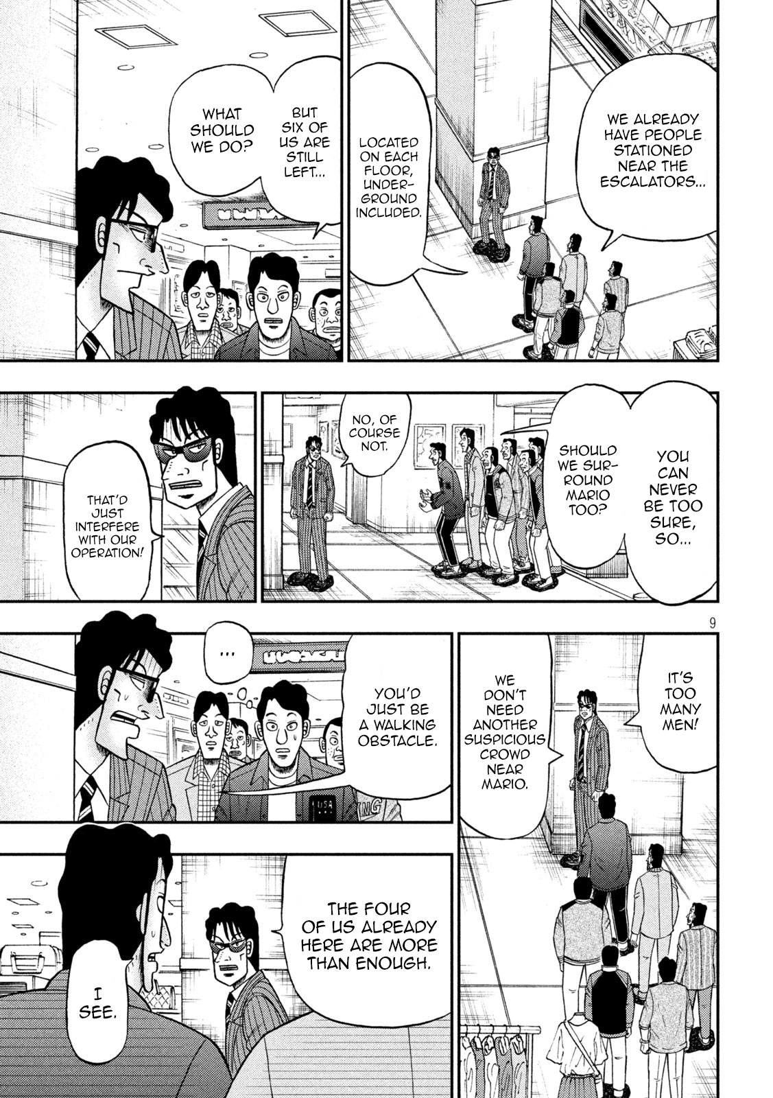 Tobaku Datenroku Kaiji - One Poker Hen Chapter 403 #9