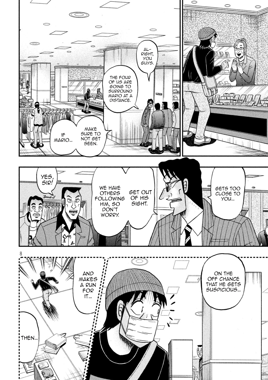 Tobaku Datenroku Kaiji - One Poker Hen Chapter 402 #8