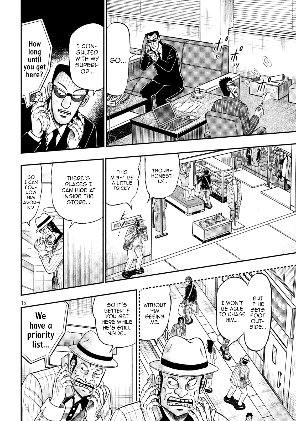 Tobaku Datenroku Kaiji - One Poker Hen Chapter 400 #15