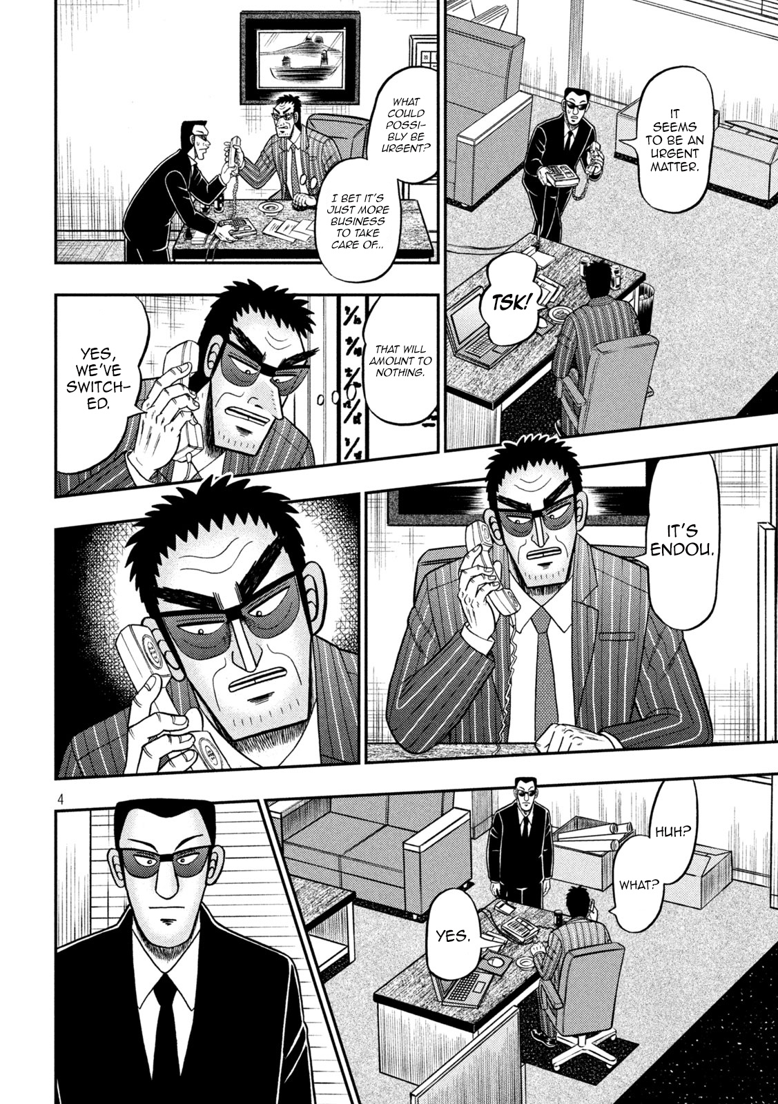 Tobaku Datenroku Kaiji - One Poker Hen Chapter 401 #4