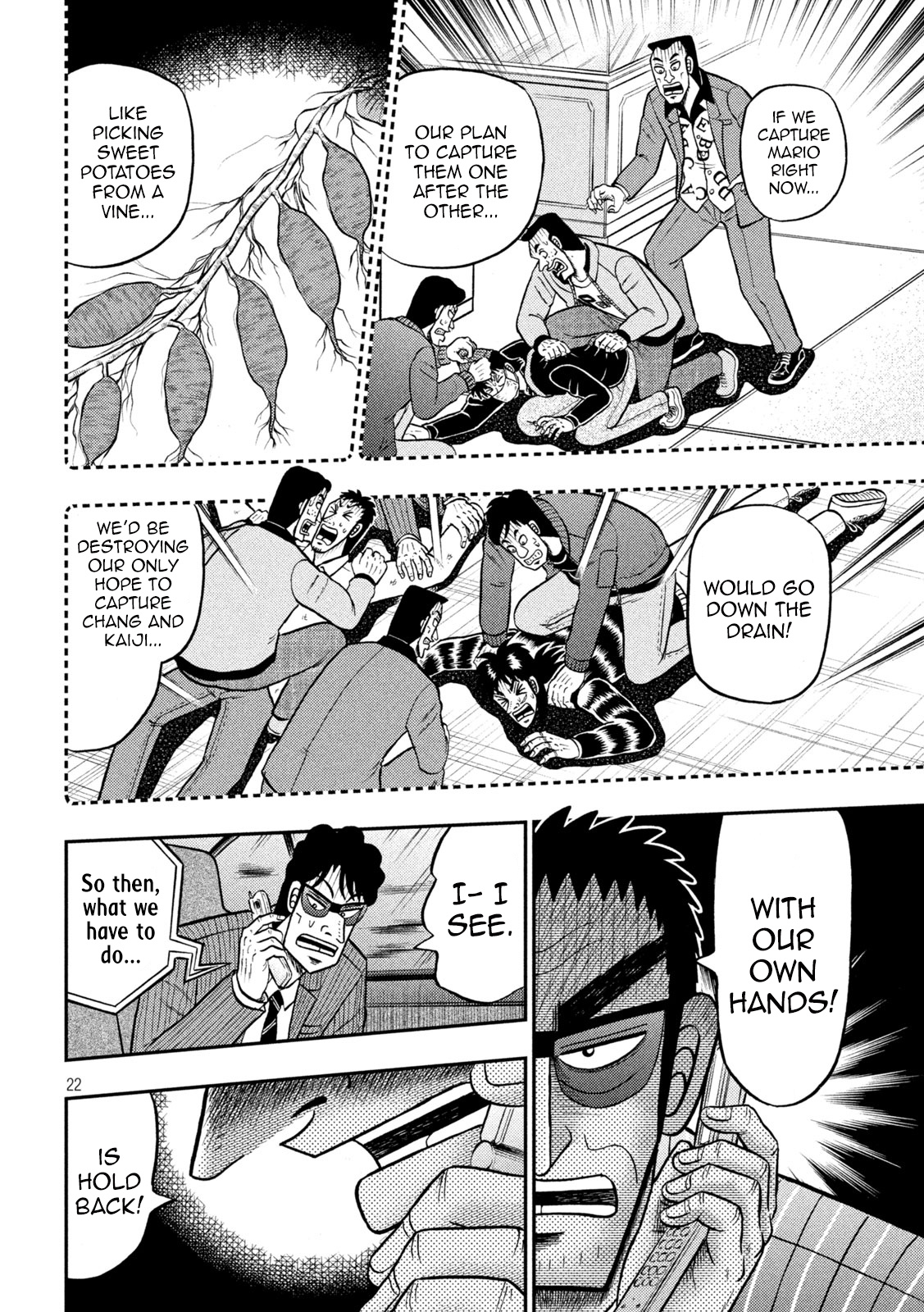 Tobaku Datenroku Kaiji - One Poker Hen Chapter 401 #22