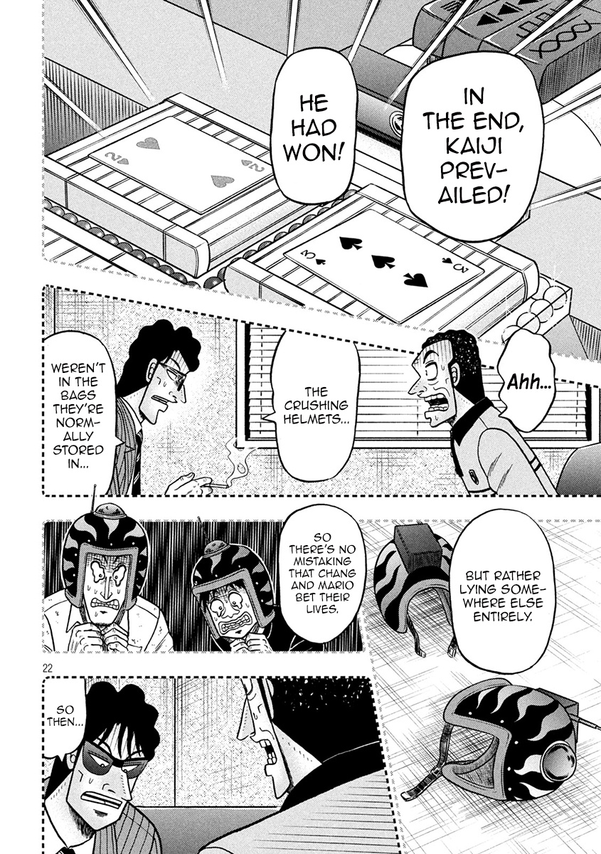 Tobaku Datenroku Kaiji - One Poker Hen Chapter 398 #22