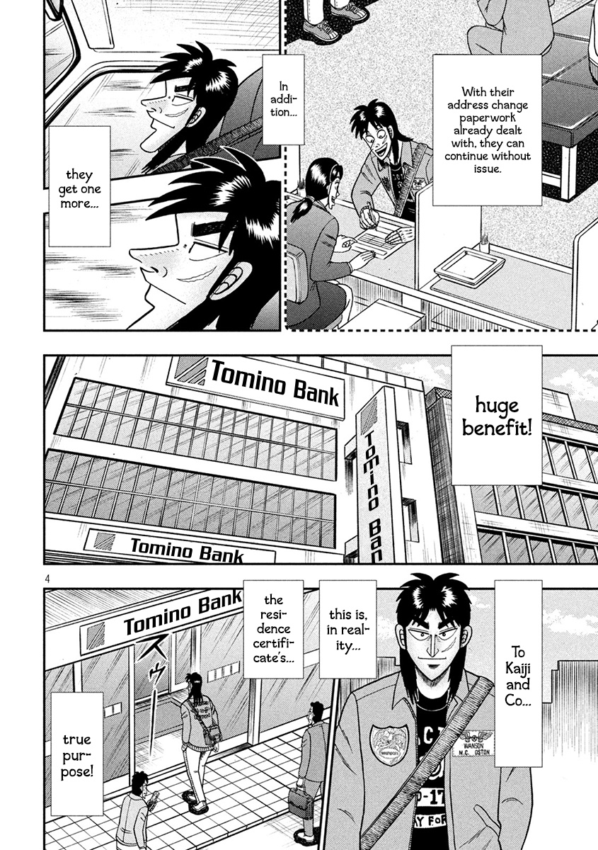 Tobaku Datenroku Kaiji - One Poker Hen Chapter 395 #4