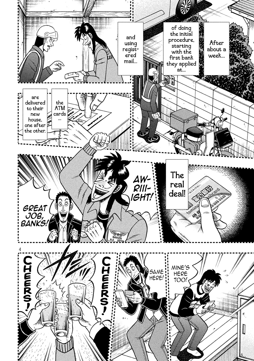 Tobaku Datenroku Kaiji - One Poker Hen Chapter 396 #4