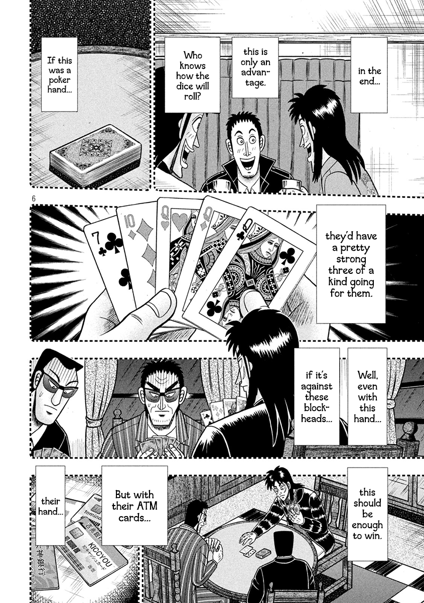 Tobaku Datenroku Kaiji - One Poker Hen Chapter 396 #6