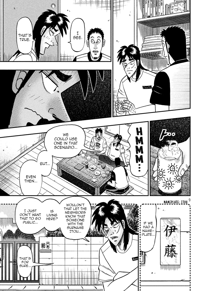 Tobaku Datenroku Kaiji - One Poker Hen Chapter 392 #9