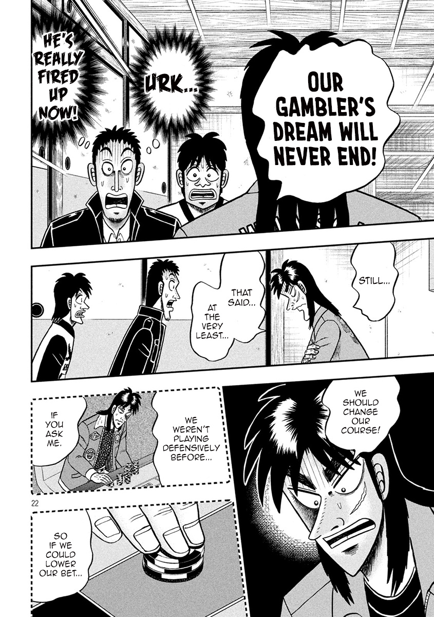 Tobaku Datenroku Kaiji - One Poker Hen Chapter 390 #22