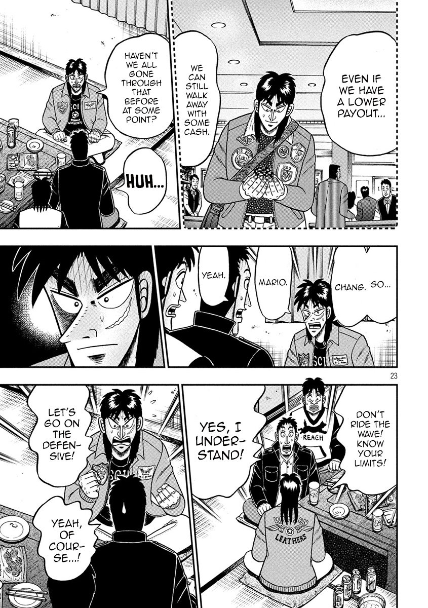 Tobaku Datenroku Kaiji - One Poker Hen Chapter 390 #23