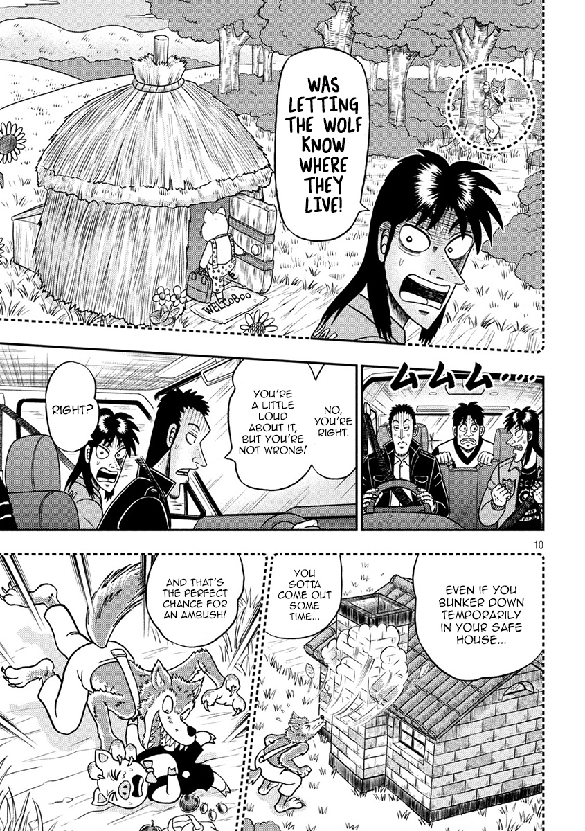 Tobaku Datenroku Kaiji - One Poker Hen Chapter 388 #10