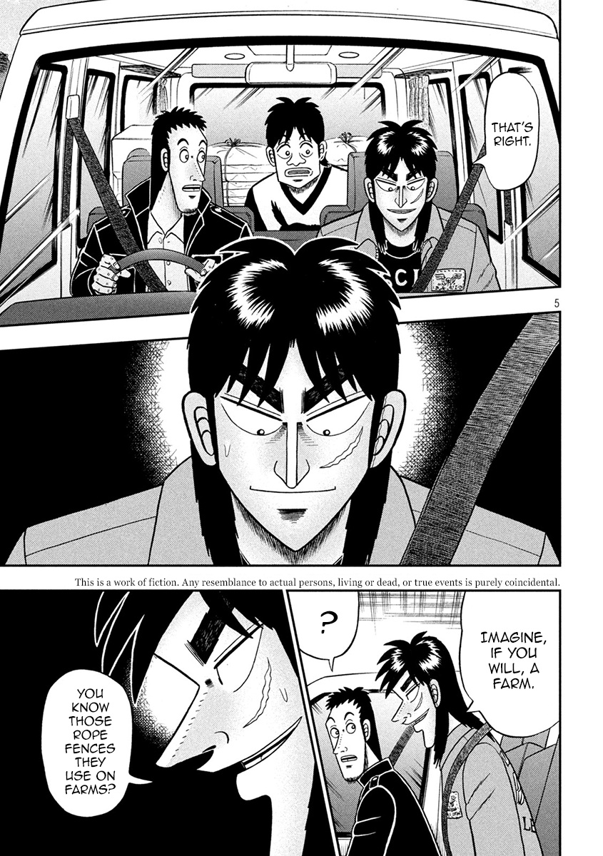 Tobaku Datenroku Kaiji - One Poker Hen Chapter 387 #4