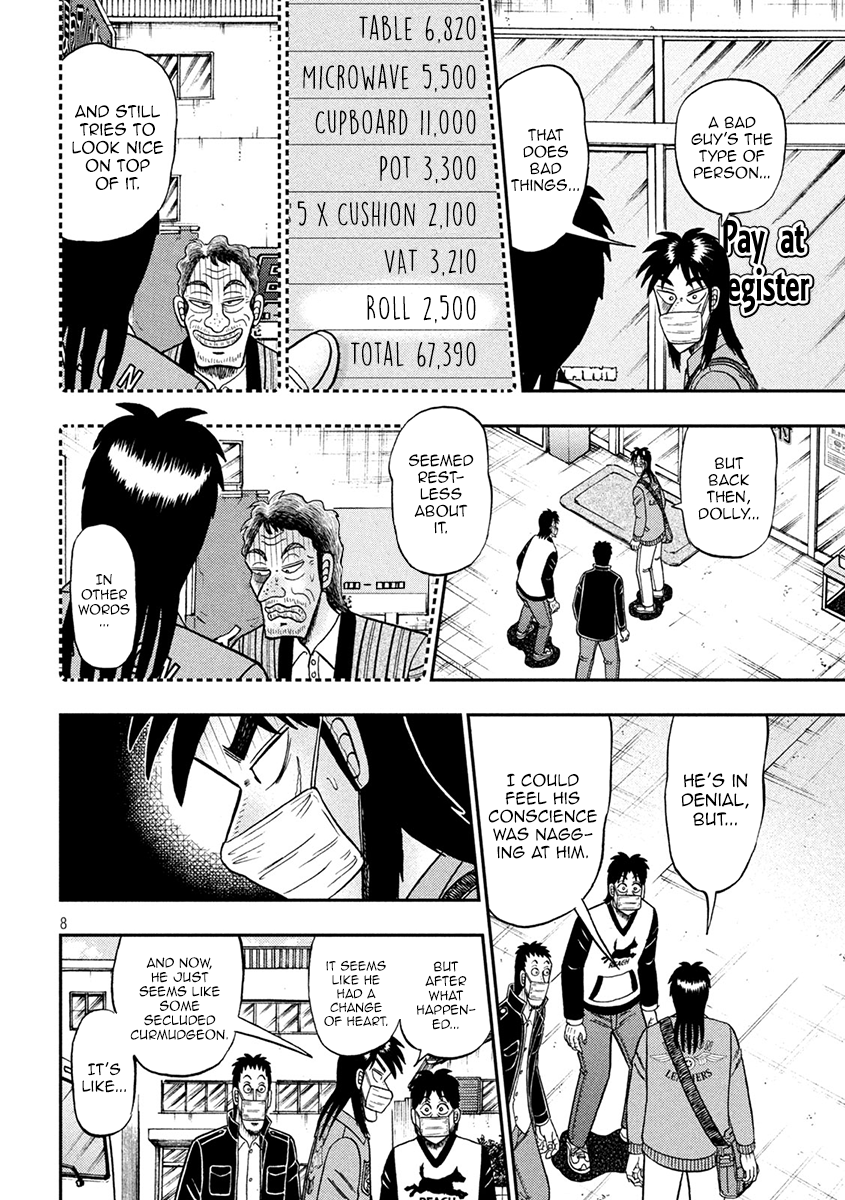 Tobaku Datenroku Kaiji - One Poker Hen Chapter 386 #8